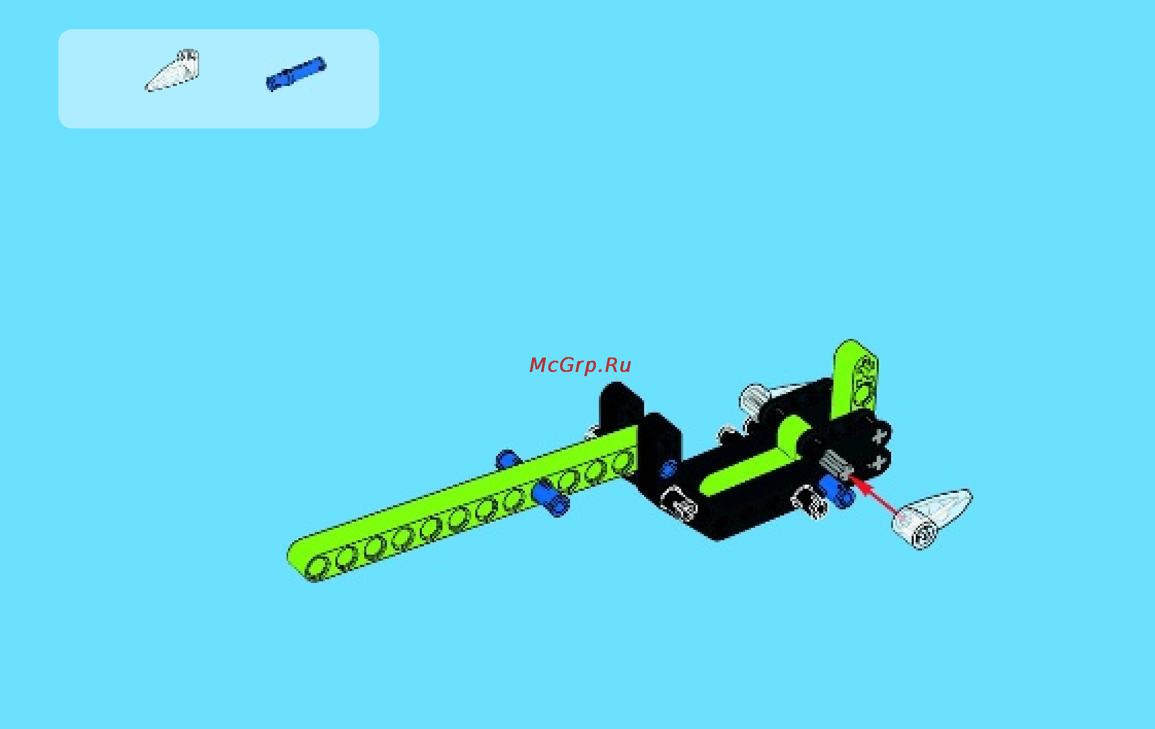 Lego technic 42021 снегоход Инструкция по эксплуатации онлайн [15/48] 156320