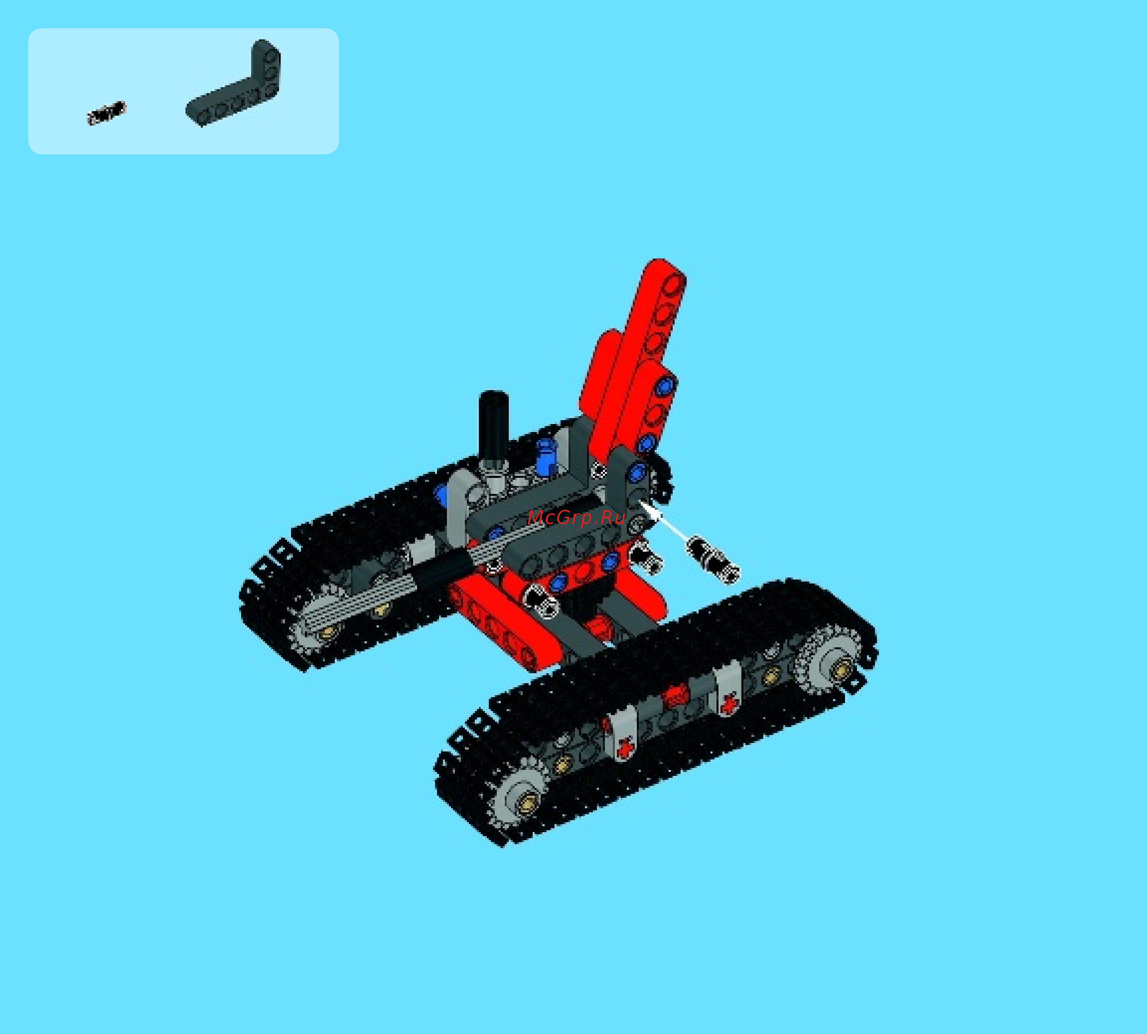 Lego technic 42023 строительная команда Инструкция по эксплуатации онлайн [18/60] 156321