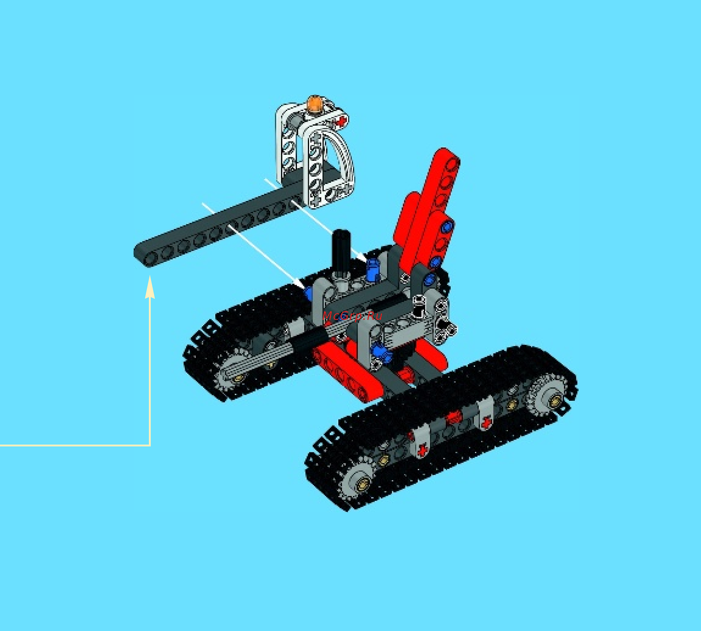 Lego technic 42023 строительная команда Инструкция по эксплуатации онлайн [23/60] 156321