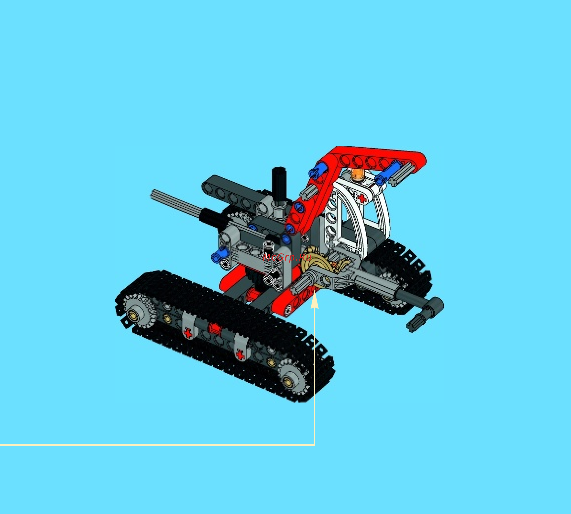 Lego technic 42023 строительная команда Инструкция по эксплуатации онлайн [26/60] 156321