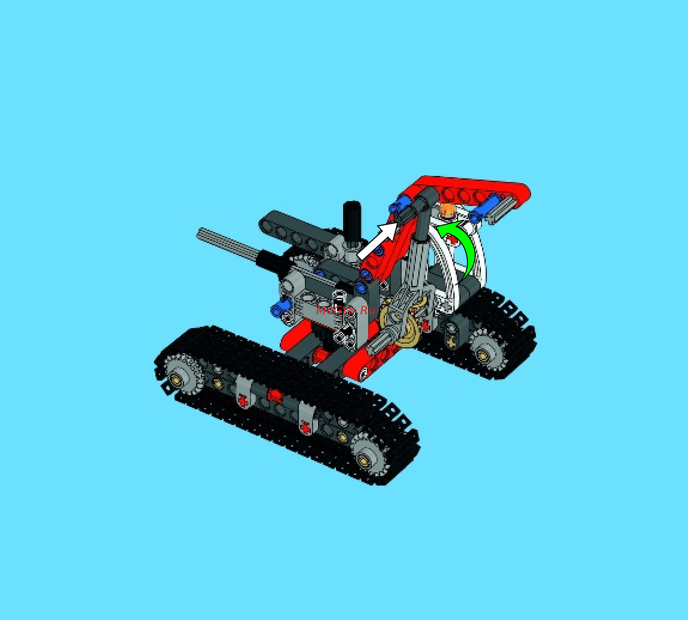 Lego technic 42023 строительная команда Инструкция по эксплуатации онлайн [27/60] 156321