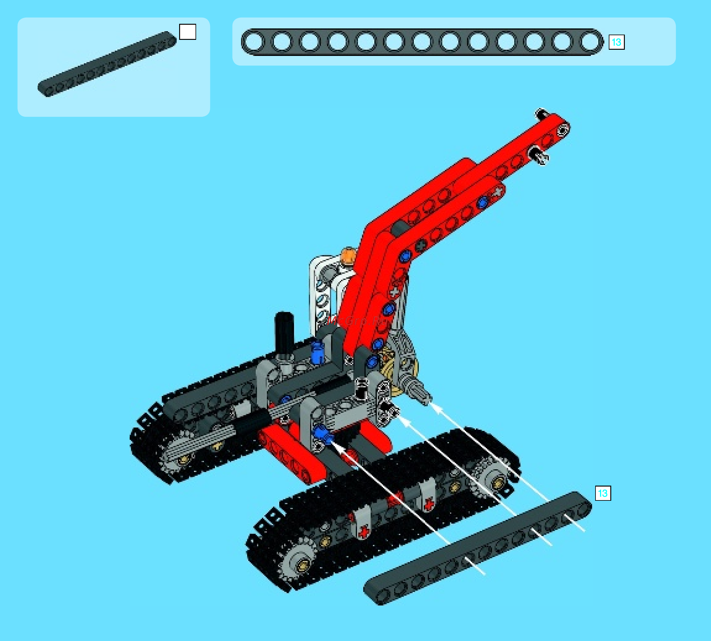 Lego technic 42023 строительная команда Инструкция по эксплуатации онлайн [30/60] 156321