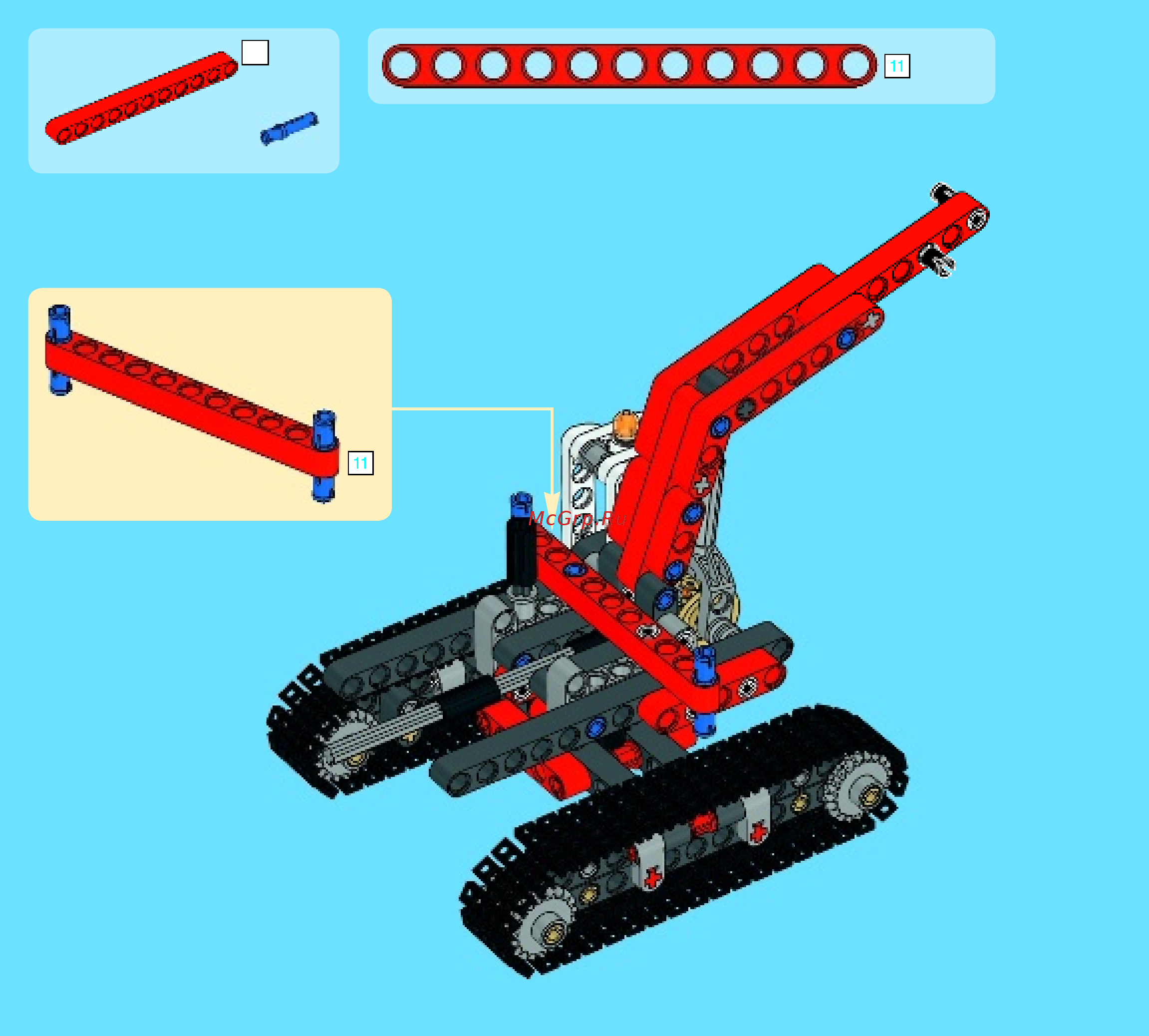 Lego technic 42023 строительная команда Инструкция по эксплуатации онлайн [32/60] 156321