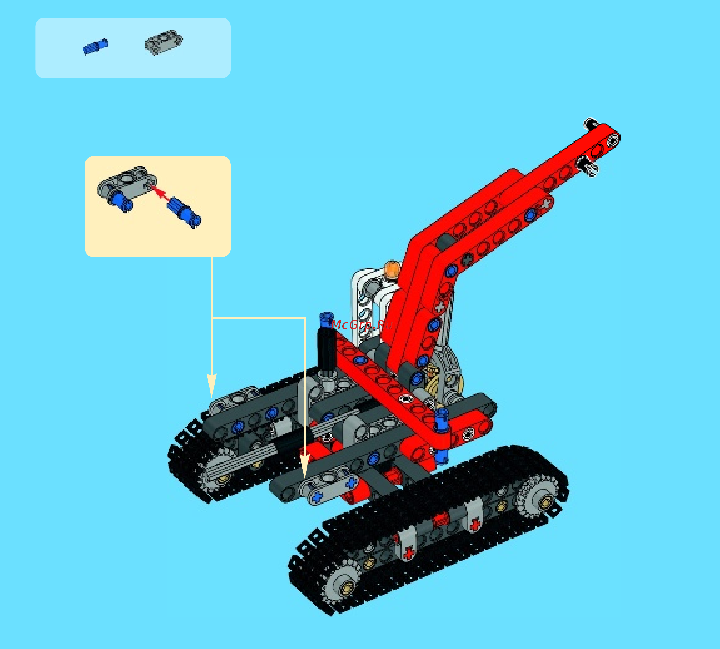 Lego technic 42023 строительная команда Инструкция по эксплуатации онлайн [33/60] 156321