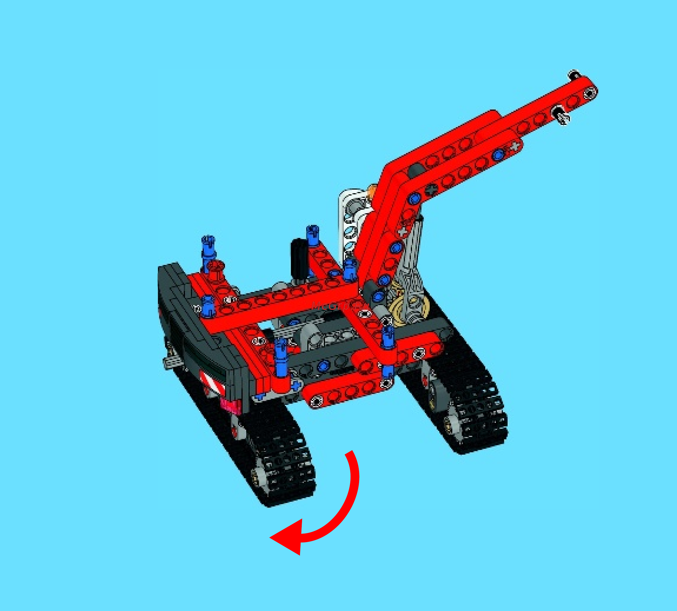 Lego technic 42023 строительная команда Инструкция по эксплуатации онлайн [41/60] 156321