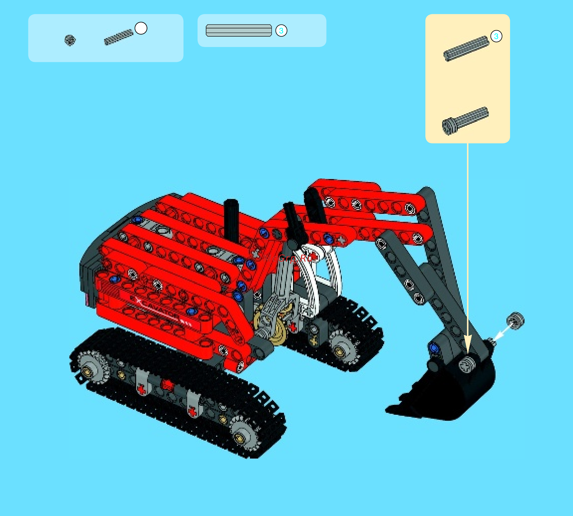 Lego technic 42023 строительная команда Инструкция по эксплуатации онлайн [55/60] 156321