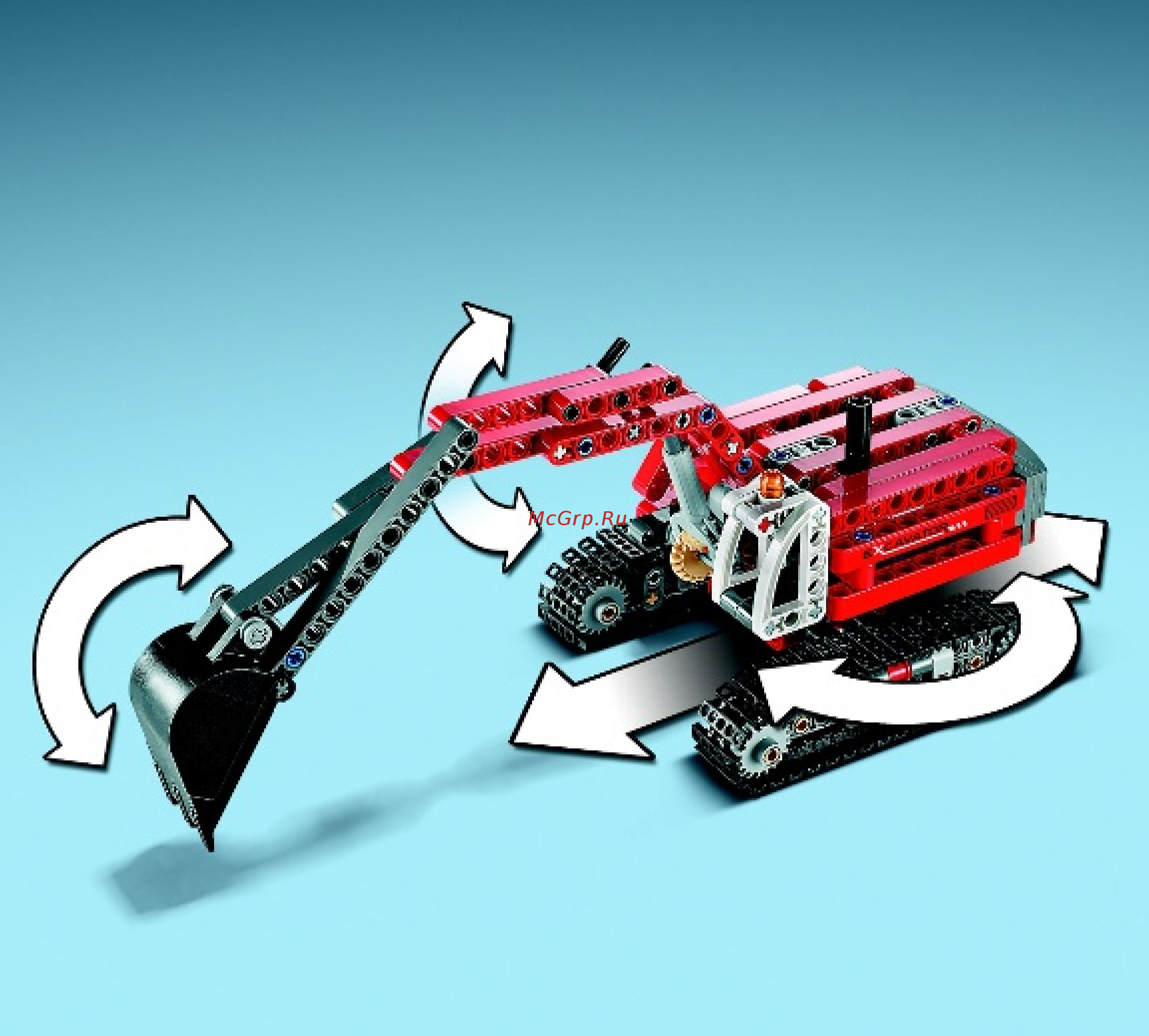 Lego technic 42023 строительная команда Инструкция по эксплуатации онлайн [57/60] 156321
