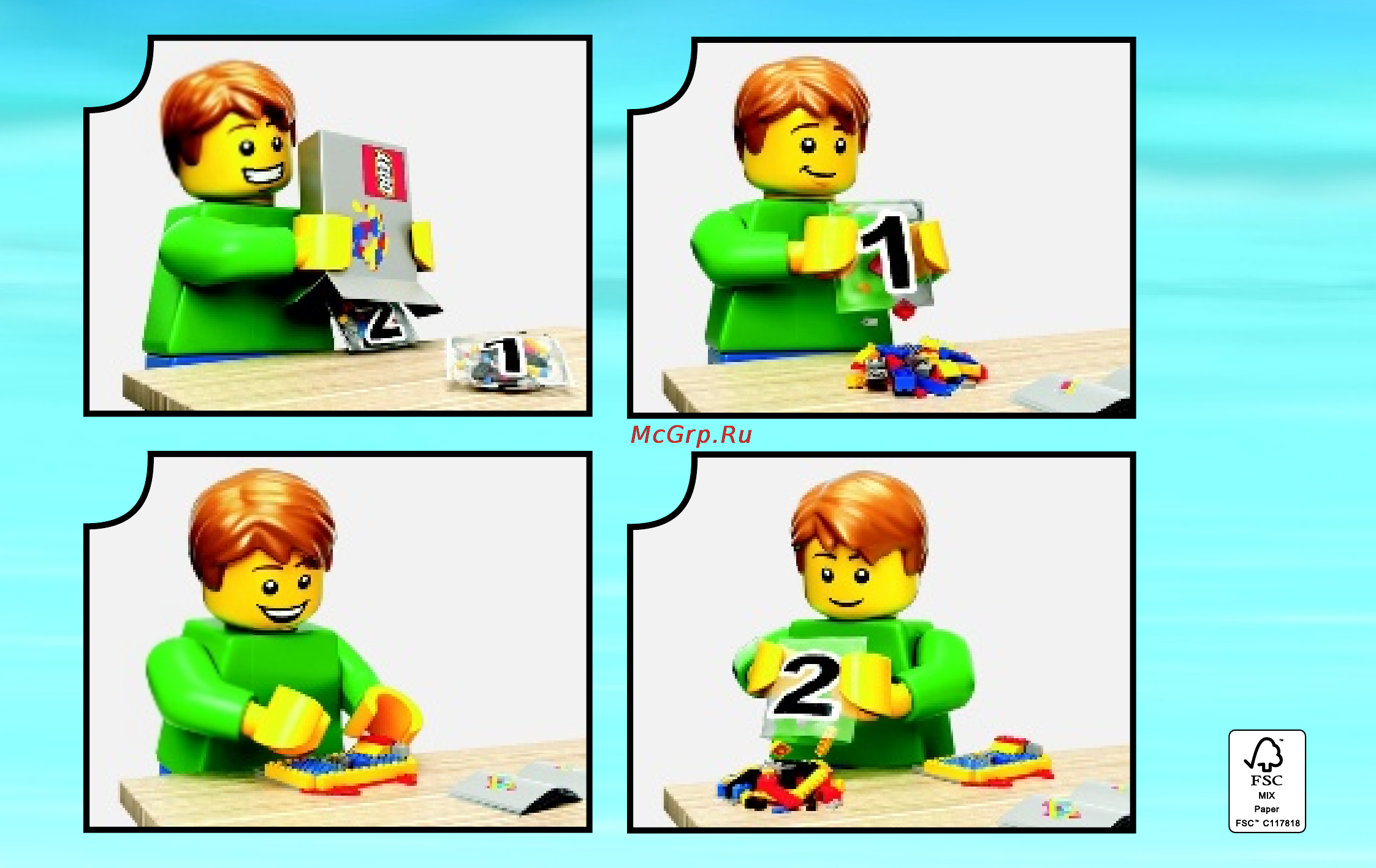 Lego city 60034 арктический вертолет Инструкция по эксплуатации онлайн [2/36] 156323