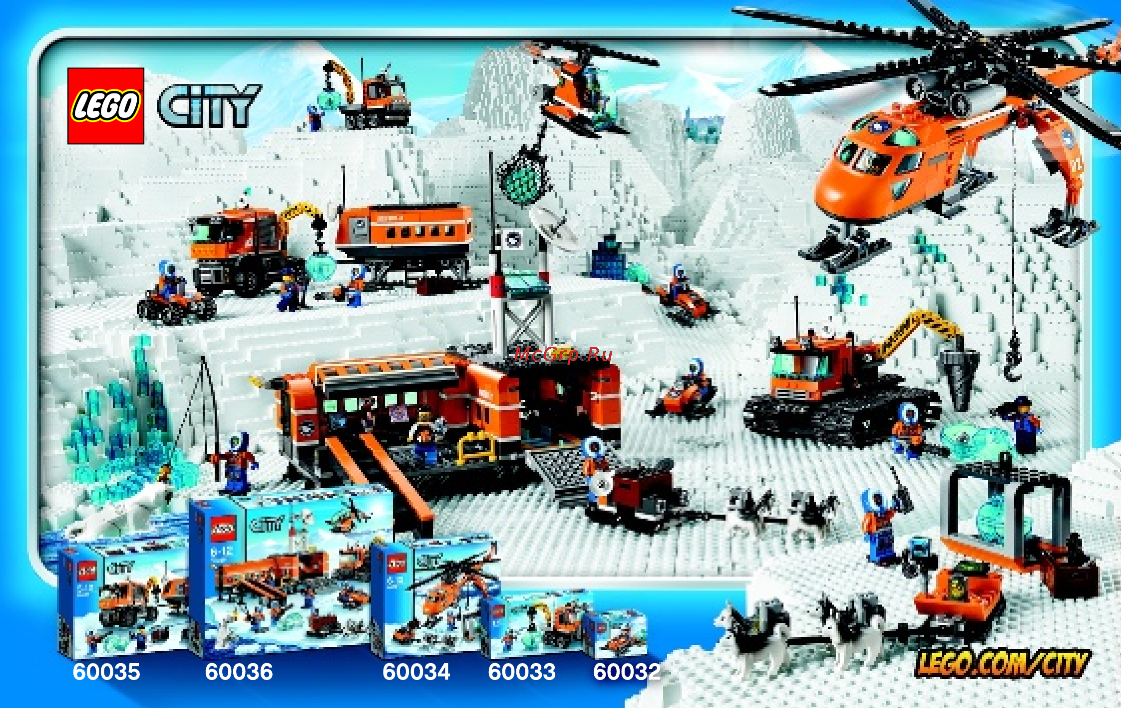 Lego city 60034 арктический вертолет Инструкция по эксплуатации онлайн [33/36] 156323
