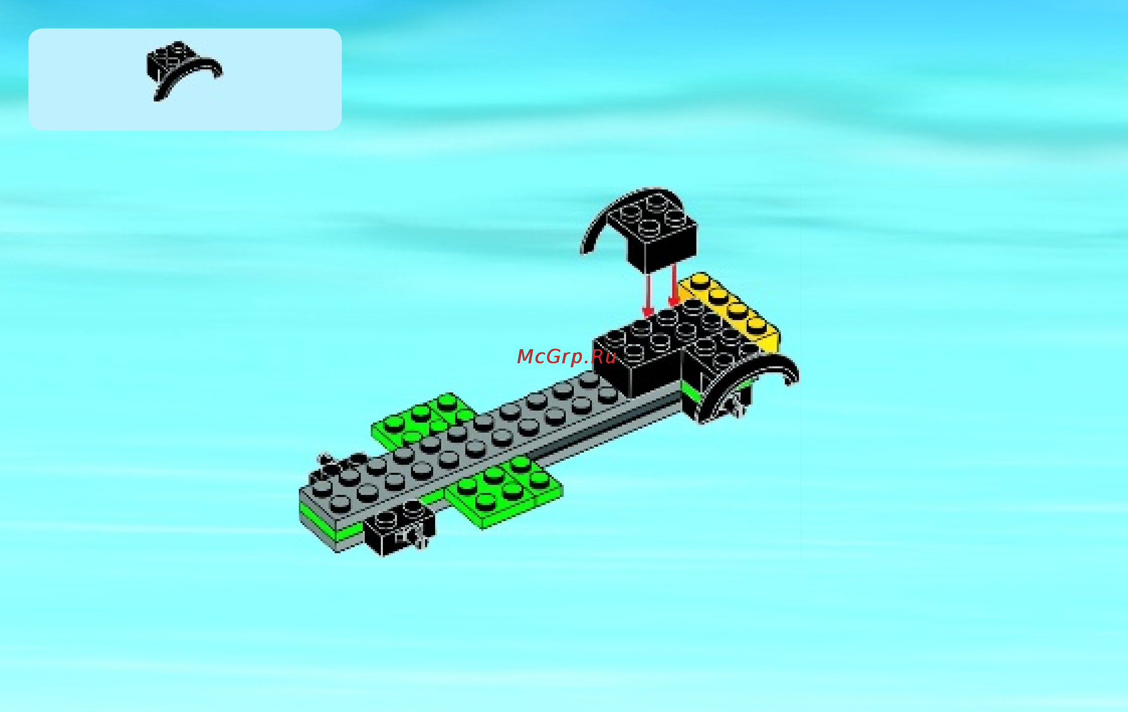Lego city 60052 грузовой поезд Инструкция по эксплуатации онлайн [14/44] 156325