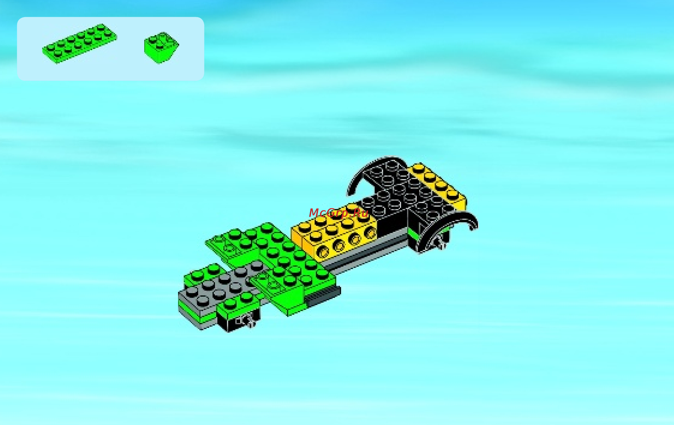 Lego city 60052 грузовой поезд Инструкция по эксплуатации онлайн [16/44] 156325