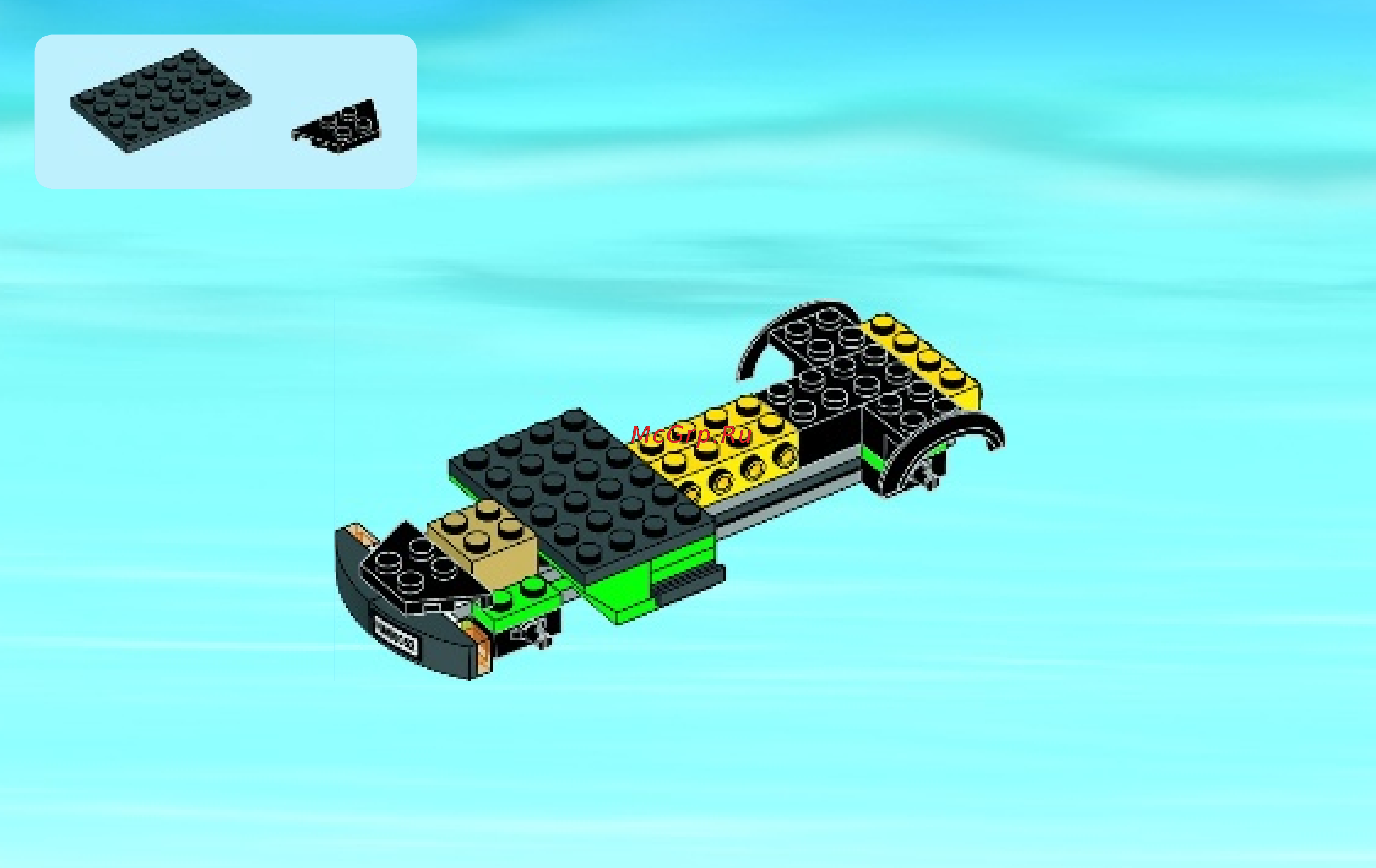 Lego city 60052 грузовой поезд Инструкция по эксплуатации онлайн [20/44] 156325