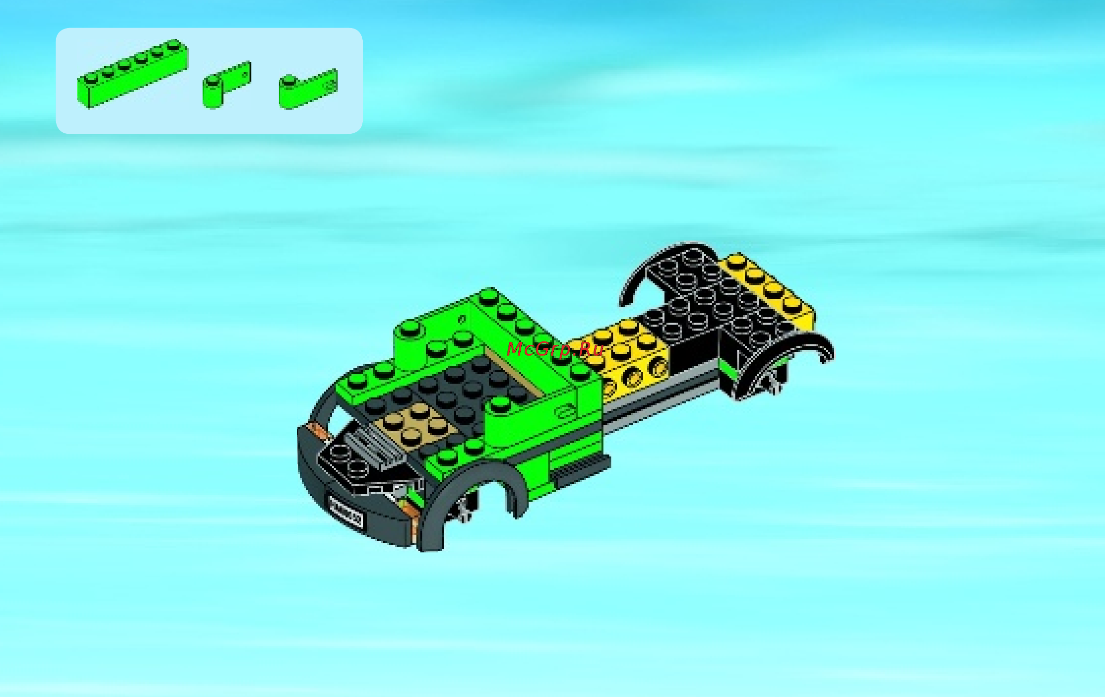Lego city 60052 грузовой поезд Инструкция по эксплуатации онлайн [23/44] 156325