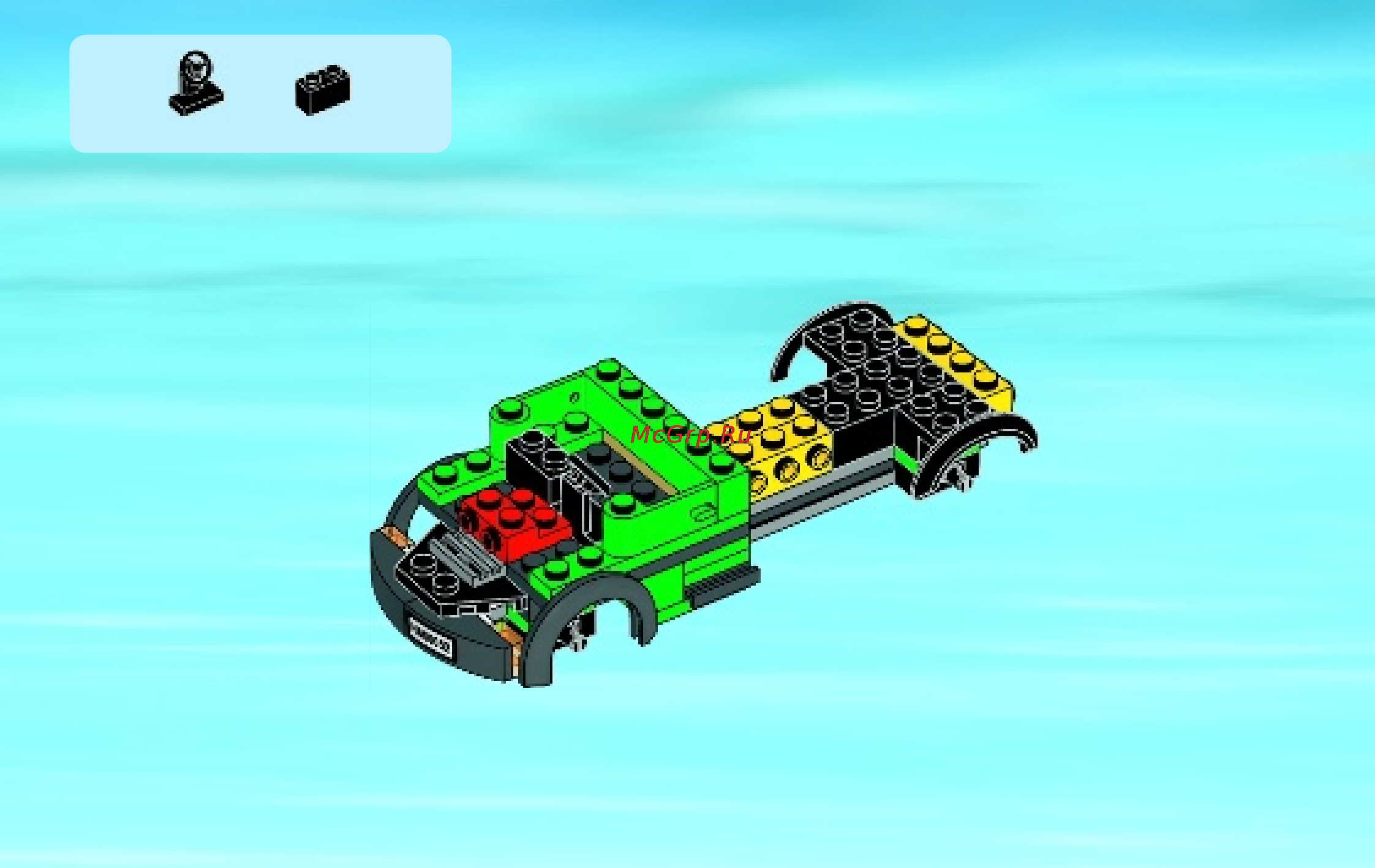 Lego city 60052 грузовой поезд Инструкция по эксплуатации онлайн [25/44] 156325