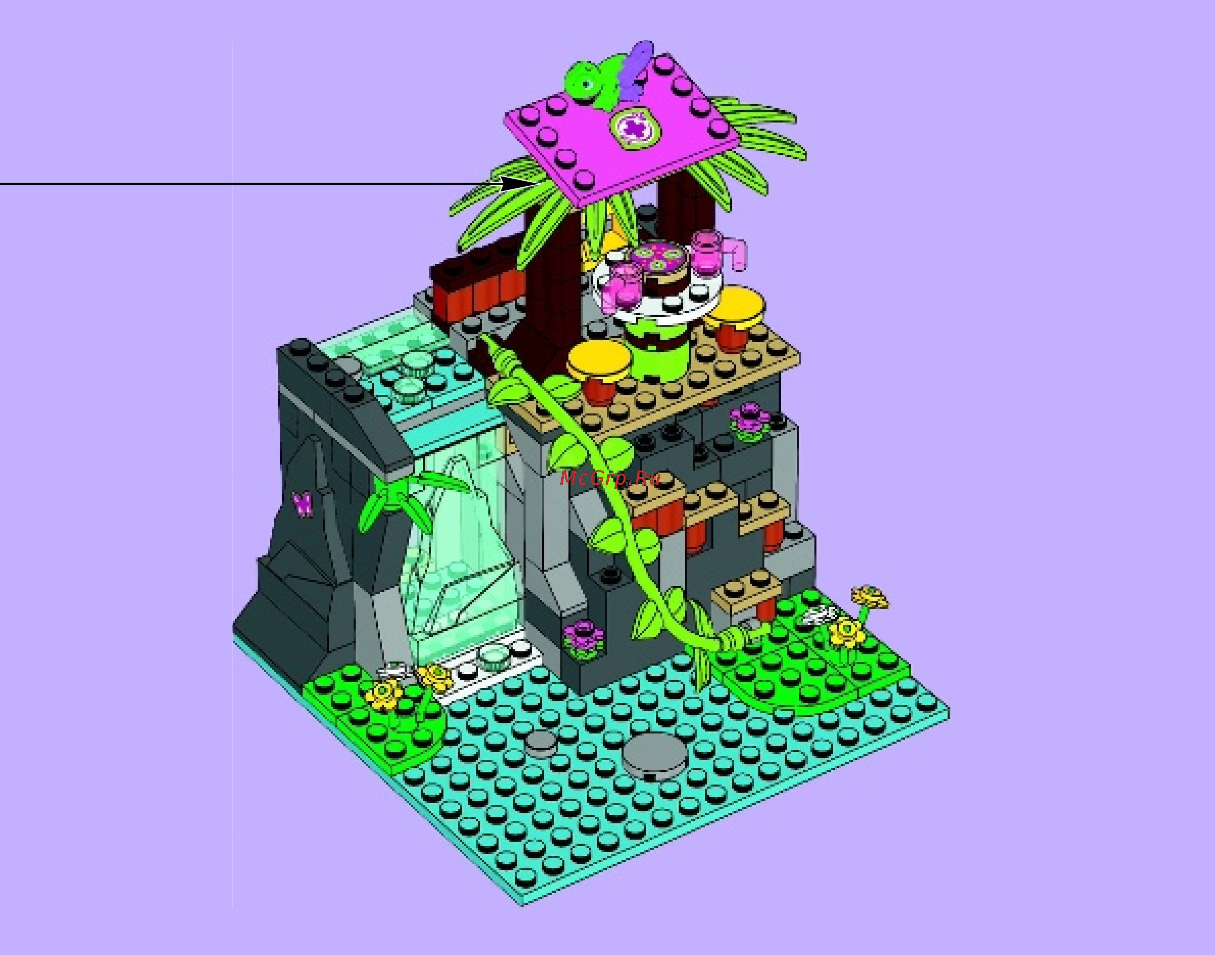 Lego friends 41033 спасение тигренка у водопада Инструкция по эксплуатации онлайн [56/68] 156326