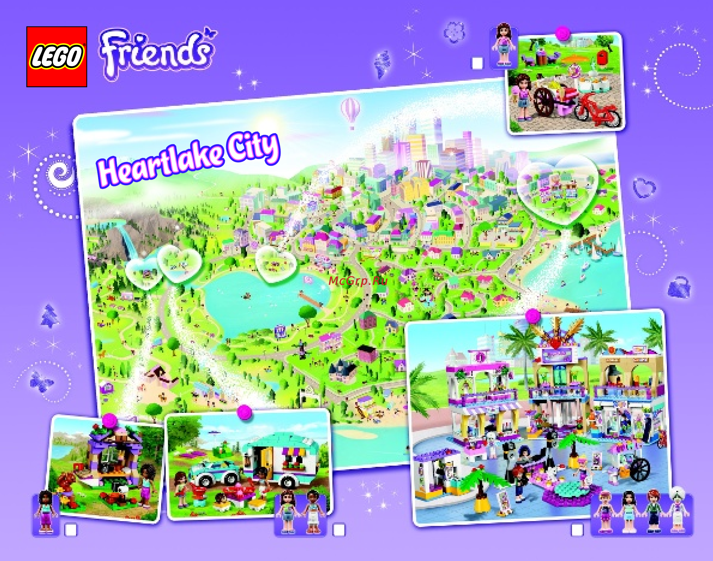 Lego friends 41033 спасение тигренка у водопада [65/68] 41034 41031