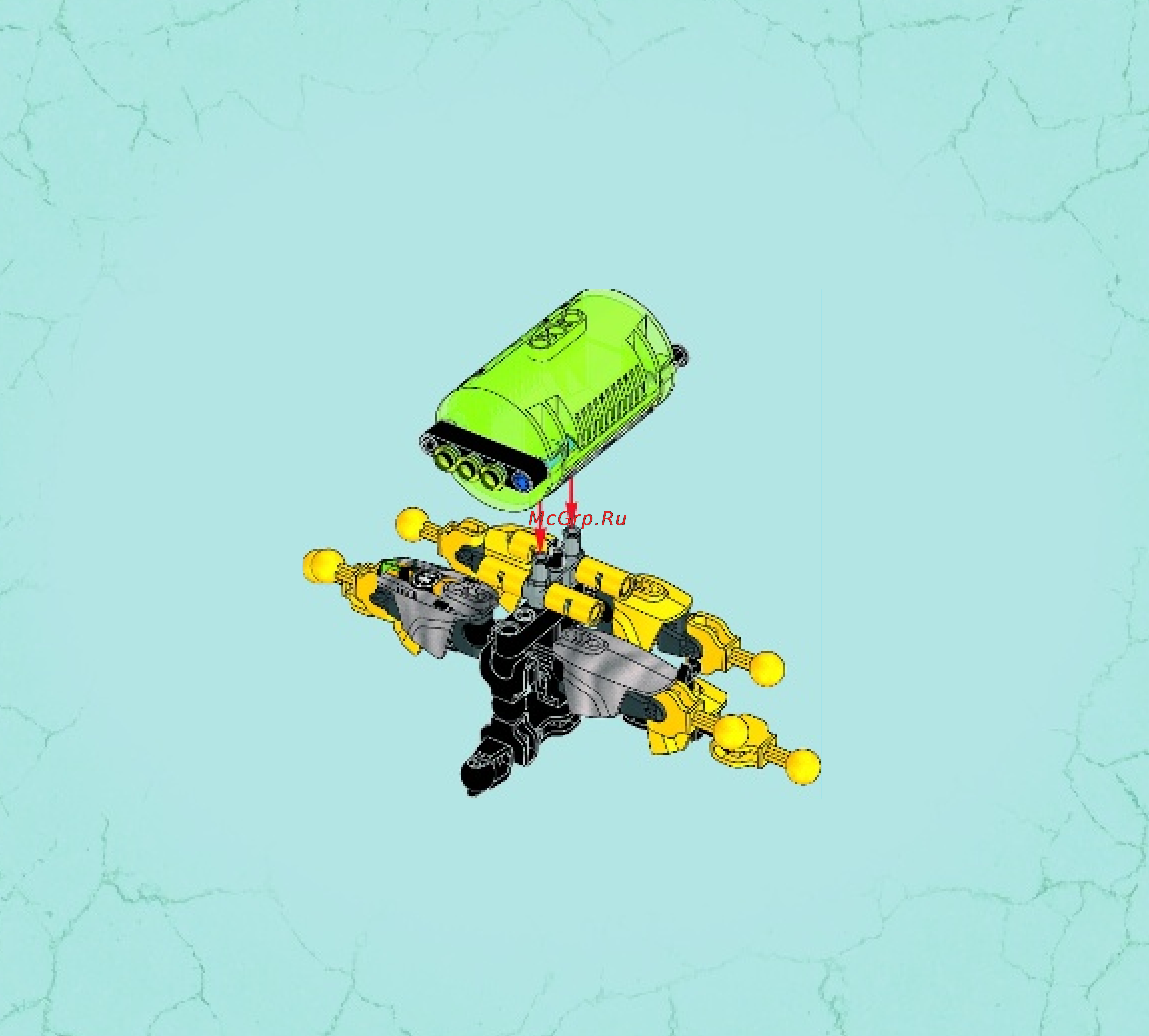 Lego hero factory 44029 королева монстров против фурно, эво и стормера Инструкция по эксплуатации онлайн [12/40] 156327