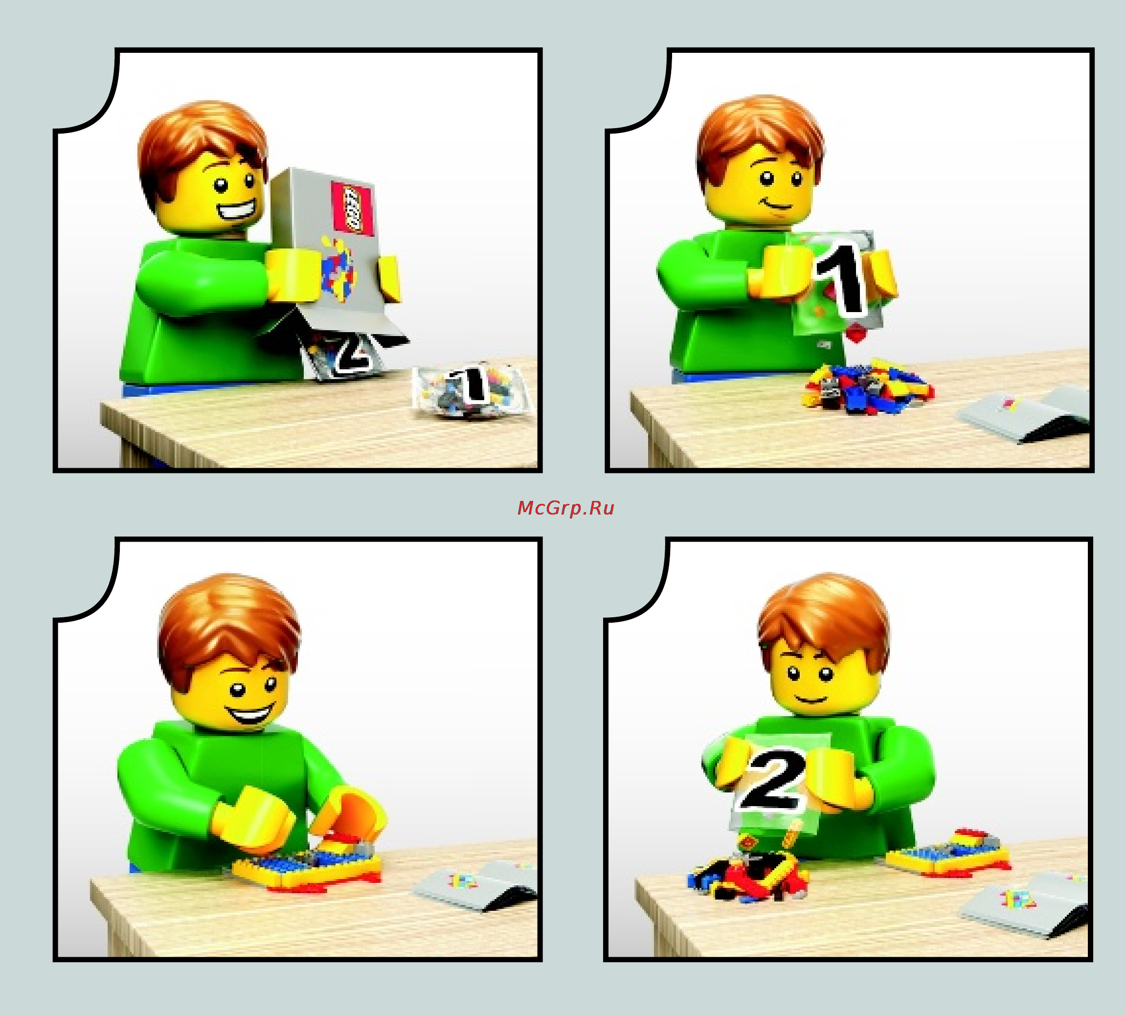 Lego star wars 75049 снеговой спидер Инструкция по эксплуатации онлайн [3/60] 156329