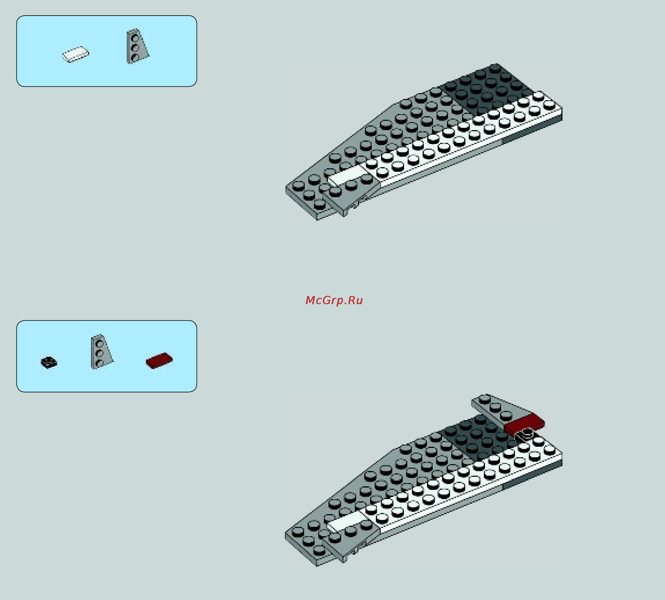 Lego star wars 75049 снеговой спидер Инструкция по эксплуатации онлайн [44/60] 156329