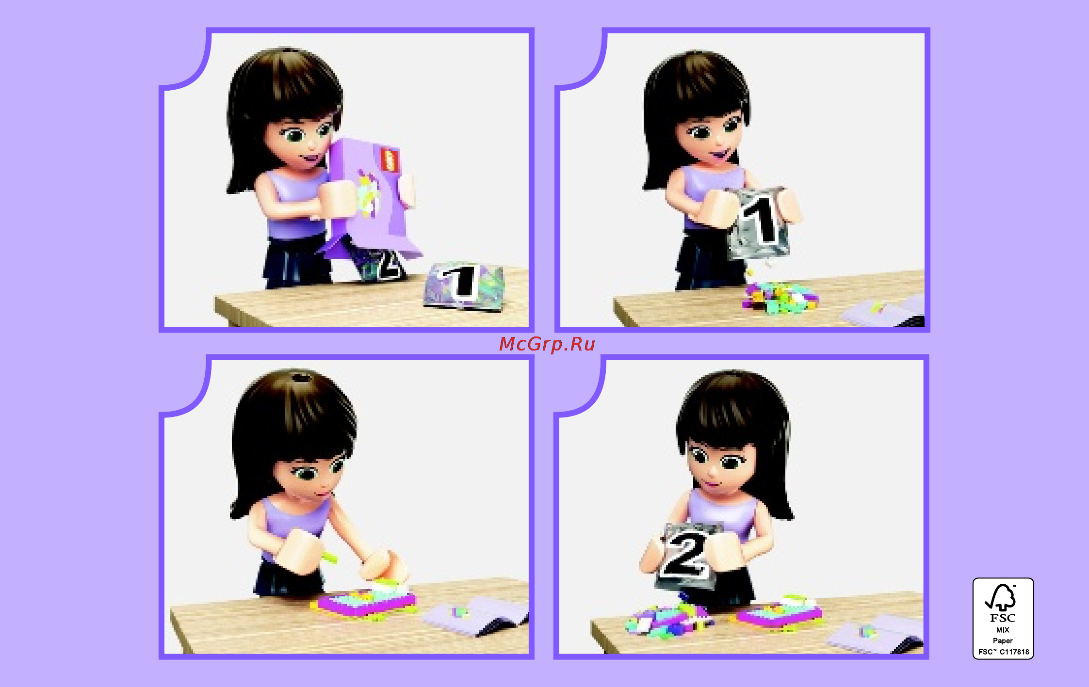 Lego friends 41036 спасательная операция на мосту Инструкция по эксплуатации онлайн [2/40] 156330