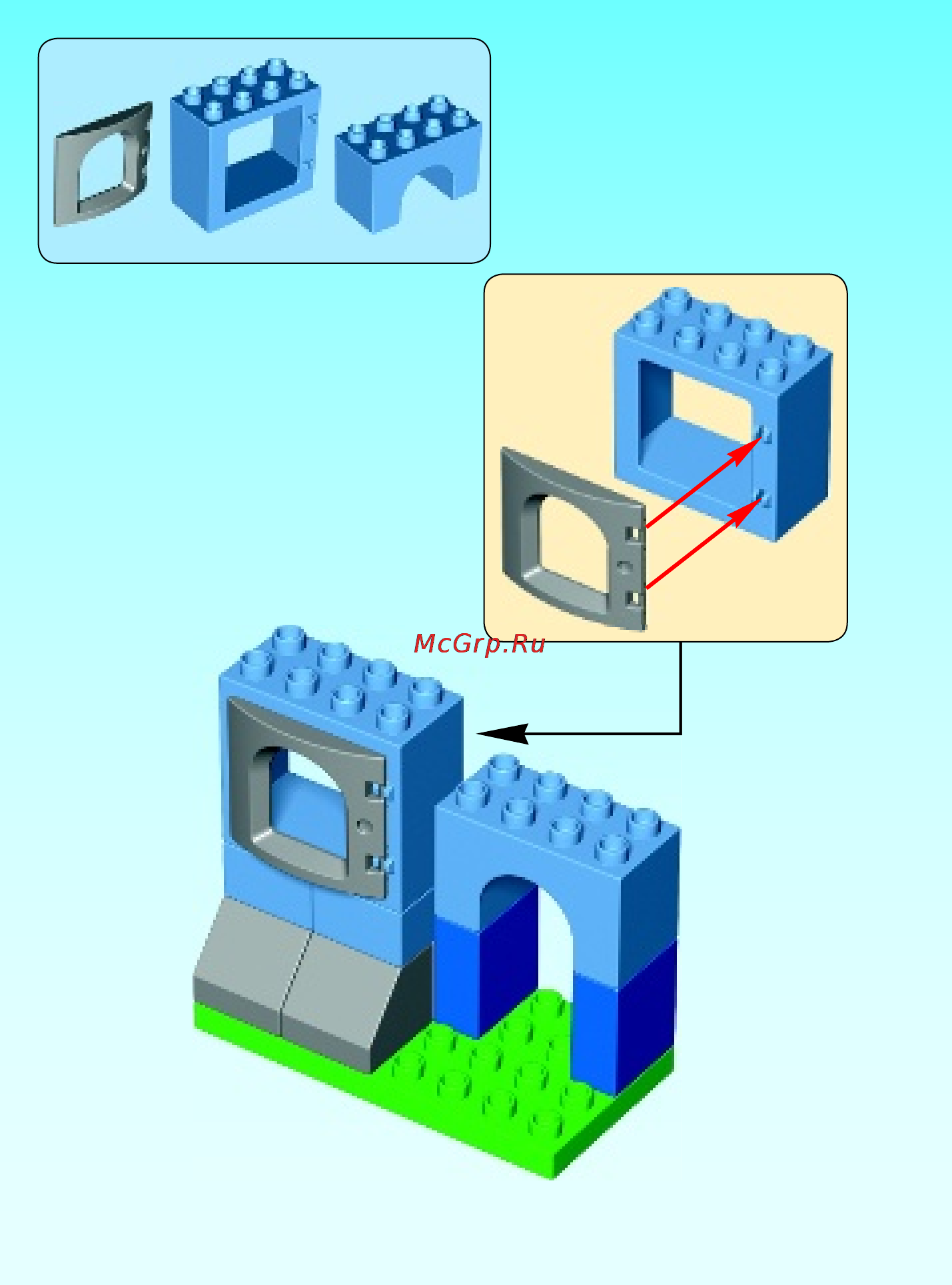 Lego duplo 10569 спасение сокровищ Инструкция по эксплуатации онлайн [12/20] 156331