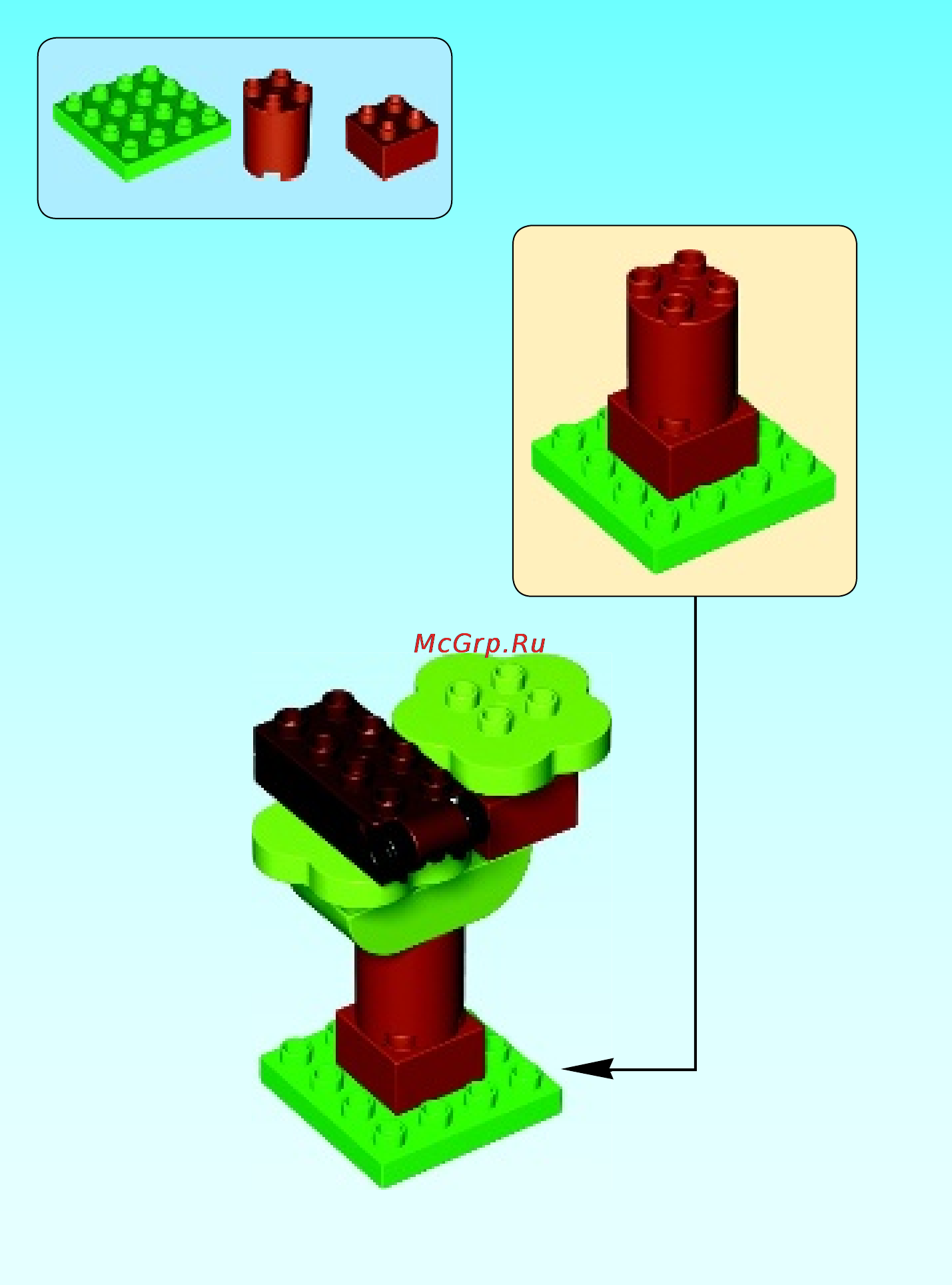 Lego duplo 10569 спасение сокровищ Инструкция по эксплуатации онлайн [8/20] 156331