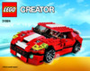 Lego creator 31024 красный мощный автомобиль Инструкция по эксплуатации