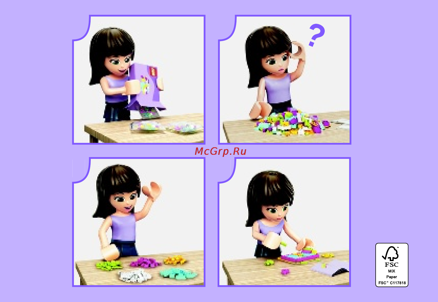 Lego friends 41032 мотоцикл скорой помощи Инструкция по эксплуатации онлайн [2/60] 156336