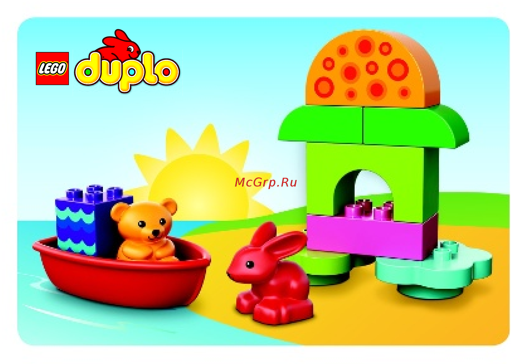 Lego duplo 10567 лодочка для малышей Инструкция по эксплуатации онлайн [2/8] 156339
