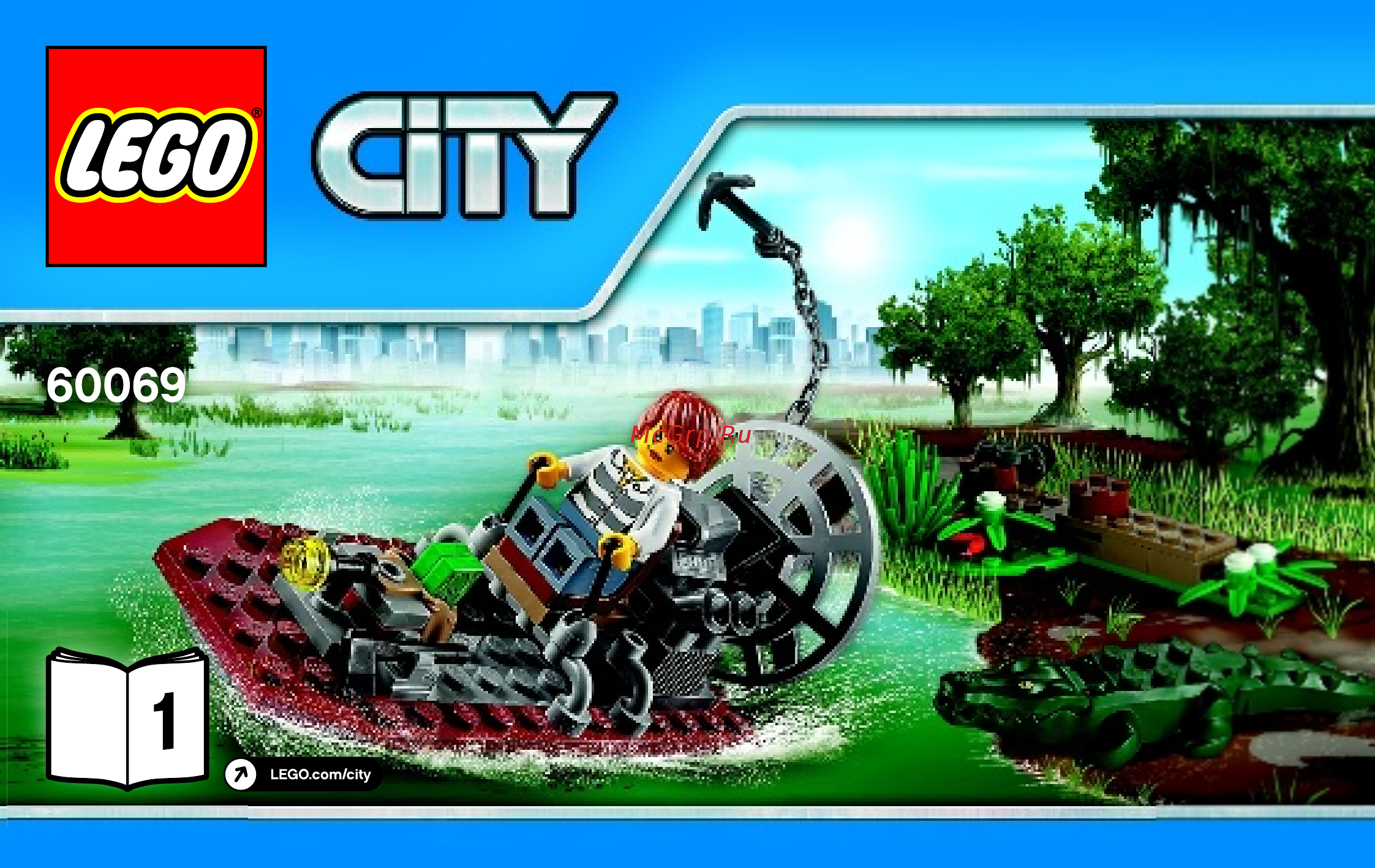 Lego city 60069 участок новой лесной полиции Инструкция по эксплуатации онлайн