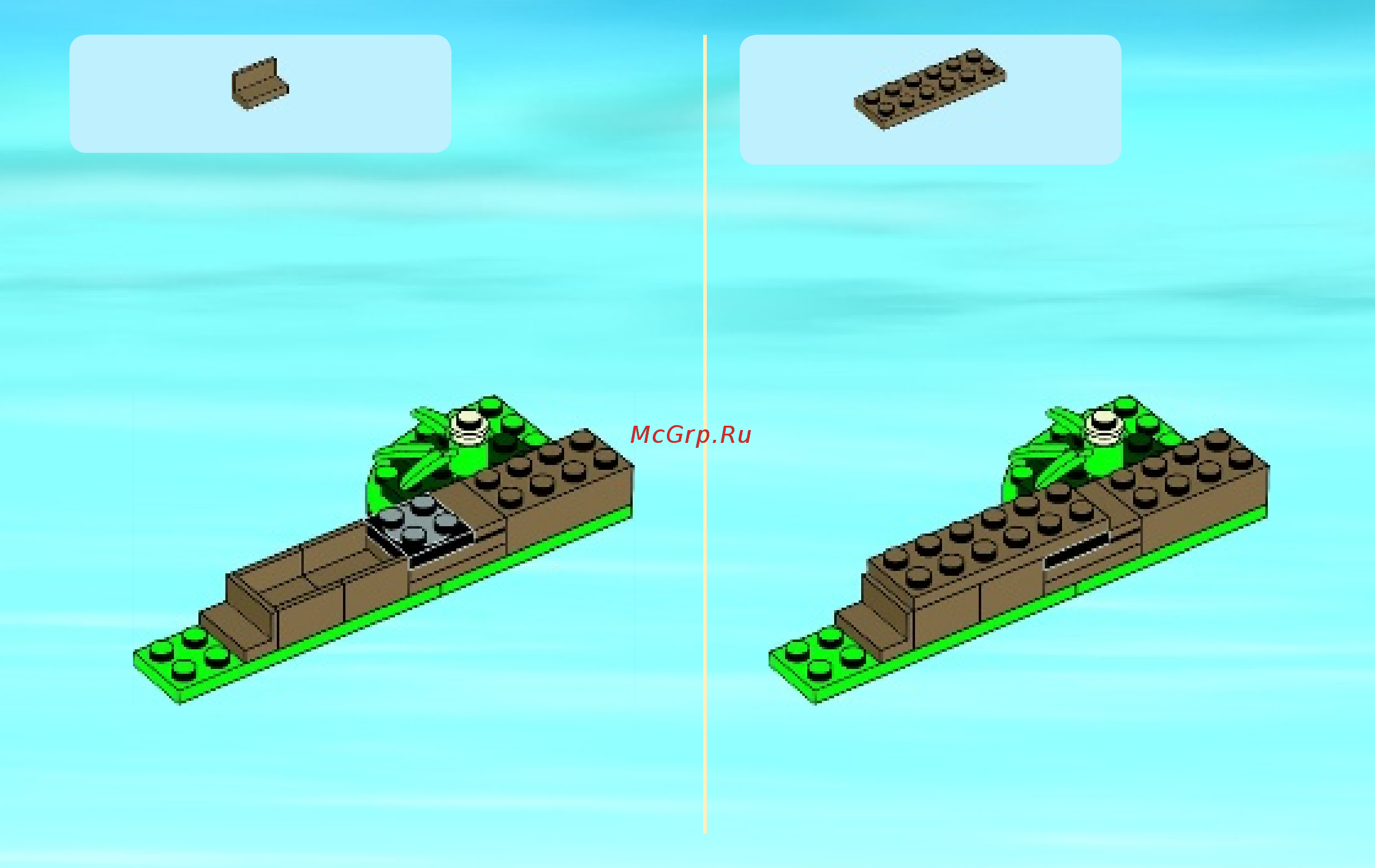 Lego city 60069 участок новой лесной полиции Инструкция по эксплуатации онлайн [13/40] 156342