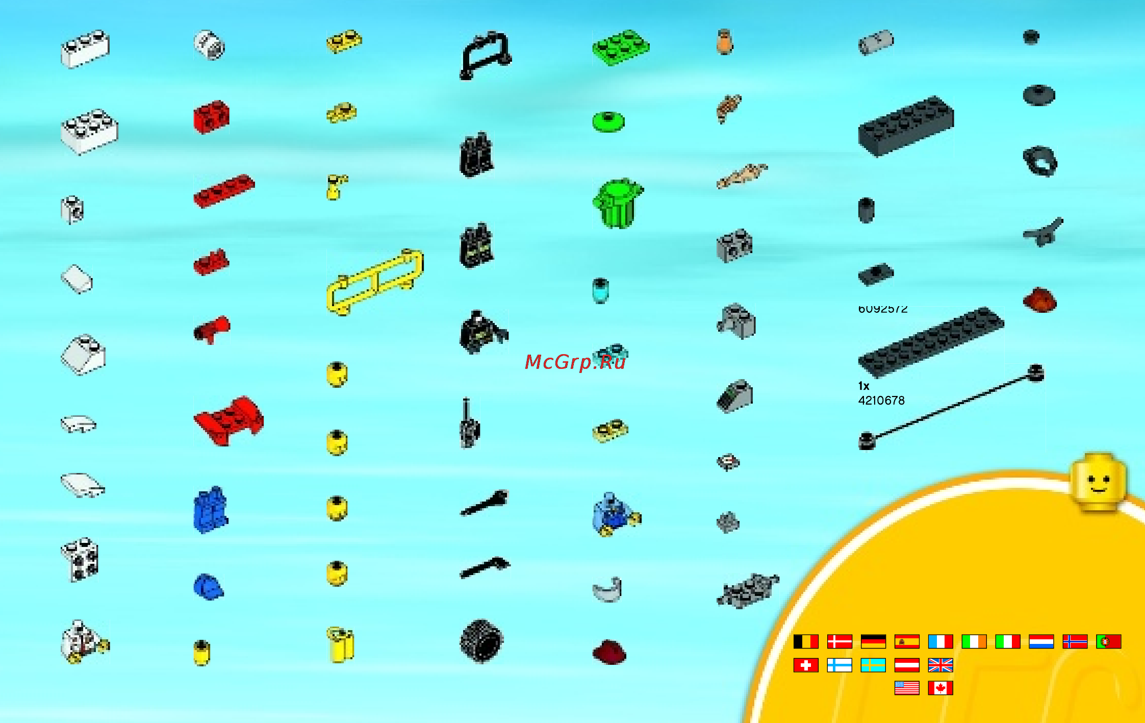 Lego city 60088 набор пожарная охрана для начинающих [31/32] 00800 5346 5555