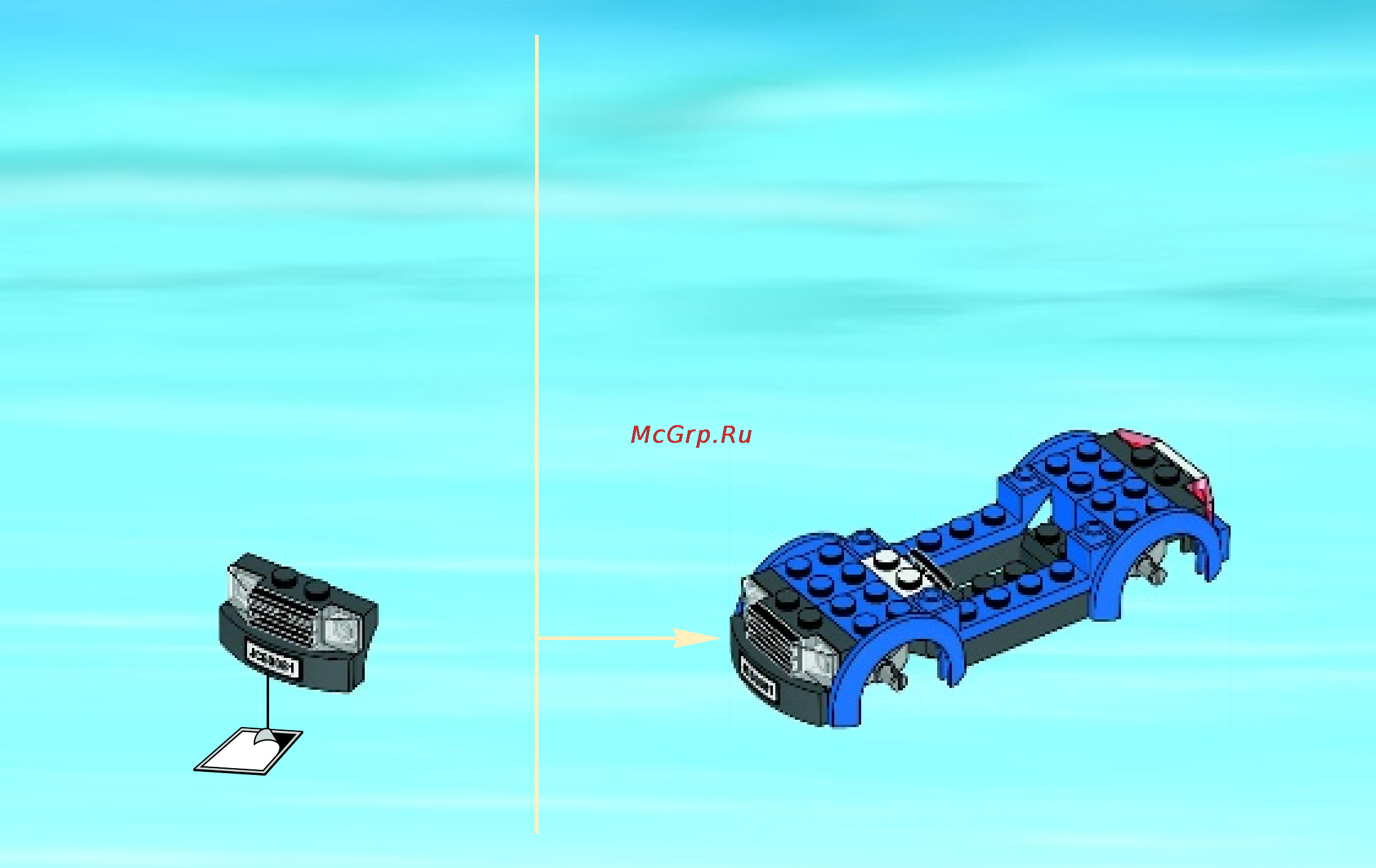 Lego city 60081 буксировщик автомобилей Инструкция по эксплуатации онлайн [13/20] 156344