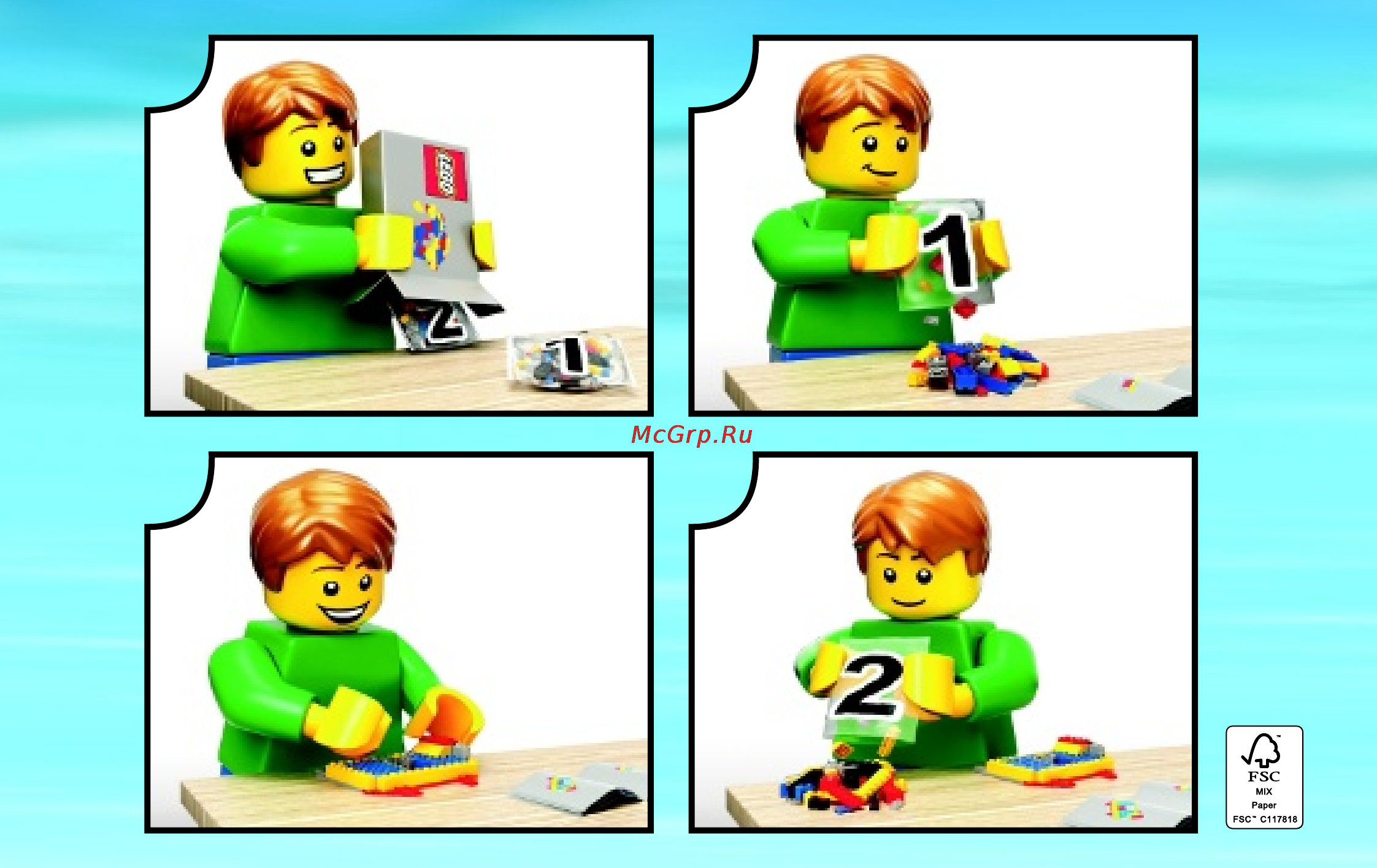 Lego city 60073 машина техобслуживания Инструкция по эксплуатации онлайн [2/84] 156348