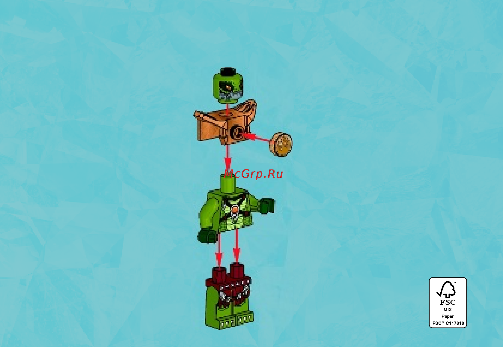 Lego legends of chima 70231 лагерь клана крокодилов Инструкция по эксплуатации онлайн [2/32] 156354