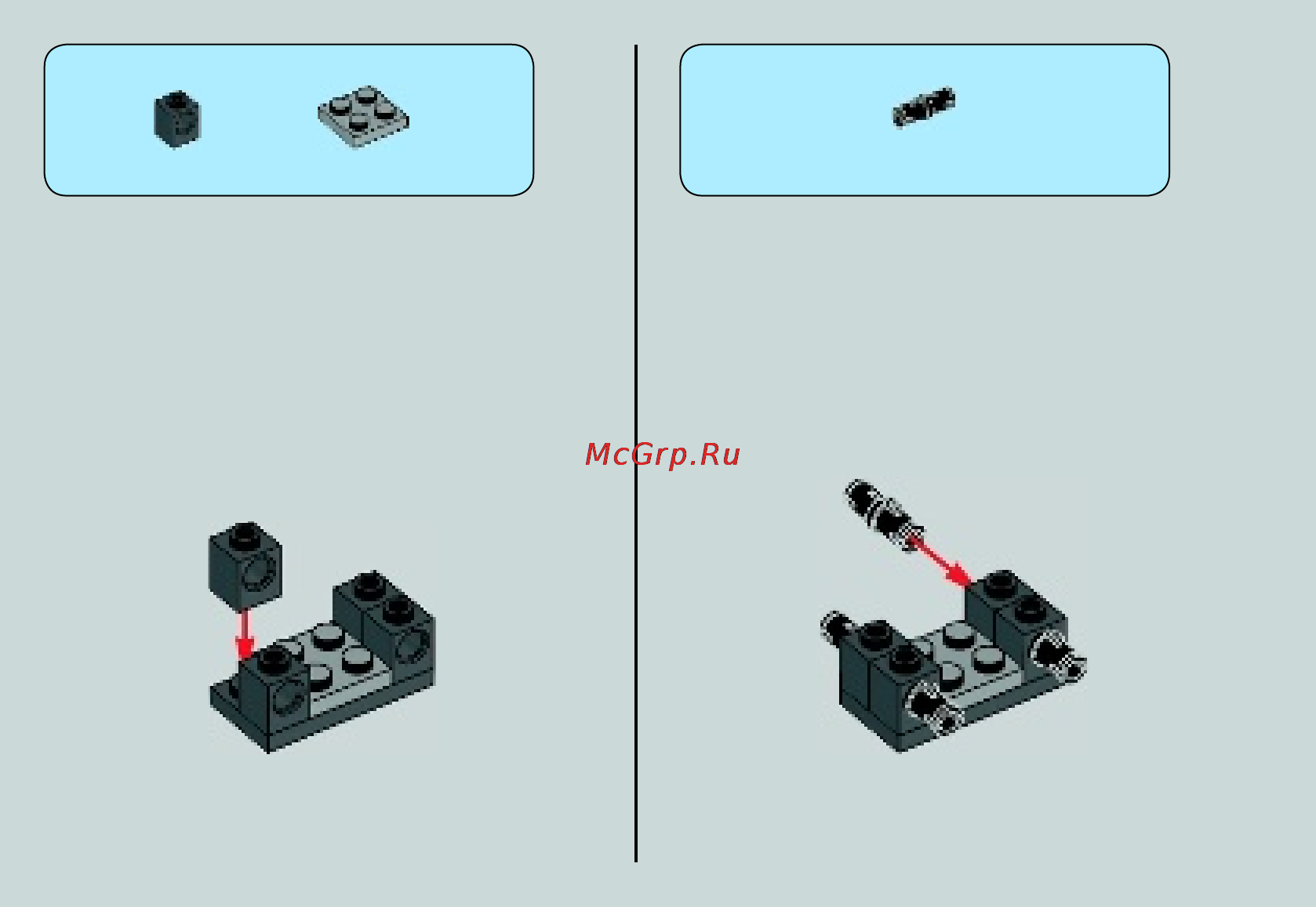Lego star wars 75075 шагающий робот ат-ат Инструкция по эксплуатации онлайн [4/32] 156357