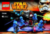 Lego star wars 75088 элитное подразделение коммандос сената Инструкция по эксплуатации