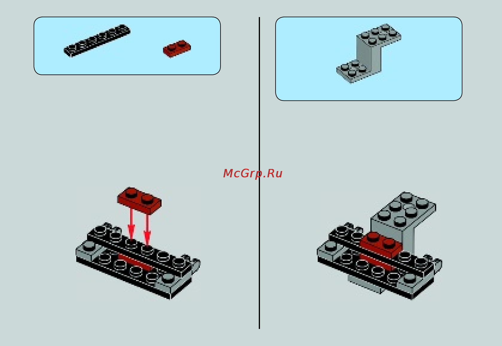 Lego star wars 75089 пехотинцы планеты джеонозис Инструкция по эксплуатации онлайн [5/32] 156363