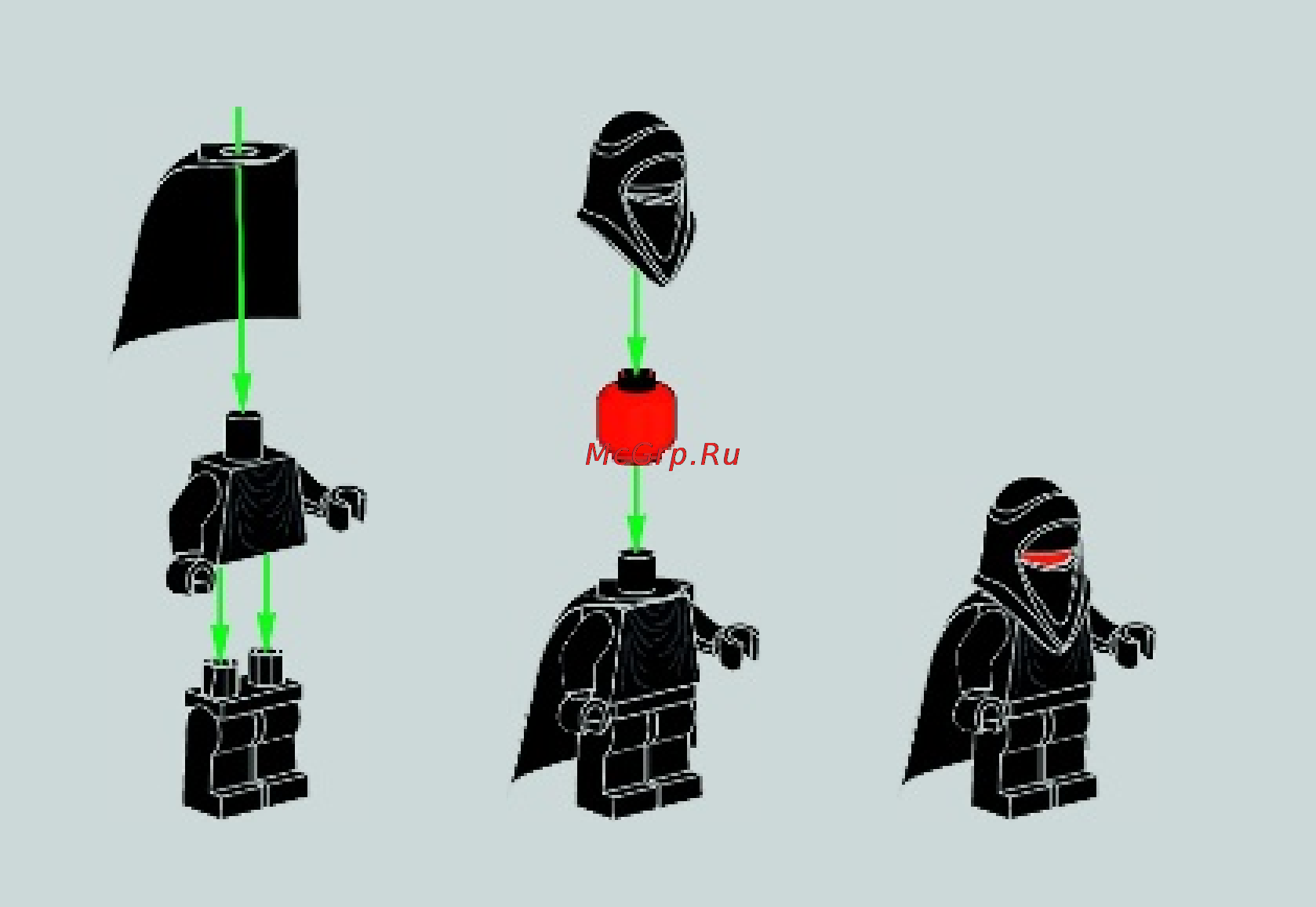 Lego star wars 75079 воины тени Инструкция по эксплуатации онлайн [4/32] 156365