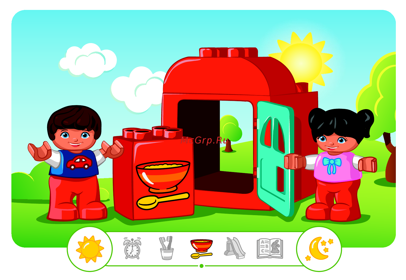 Lego duplo 10616 мой первый игровой домик Инструкция по эксплуатации онлайн [4/8] 156375