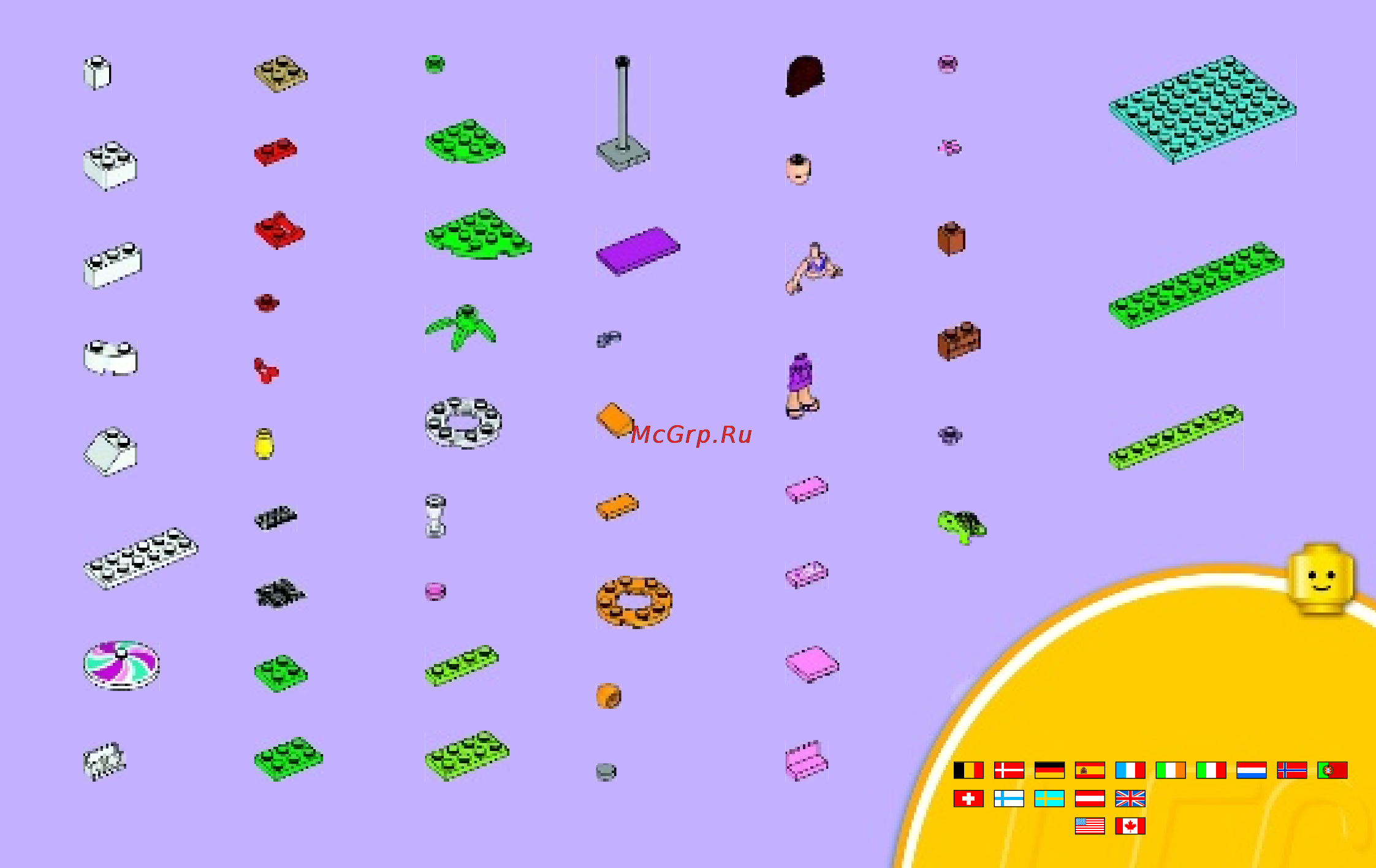 Lego friends 41090 маленький бассейн оливии [27/32] 00800 5346 5555