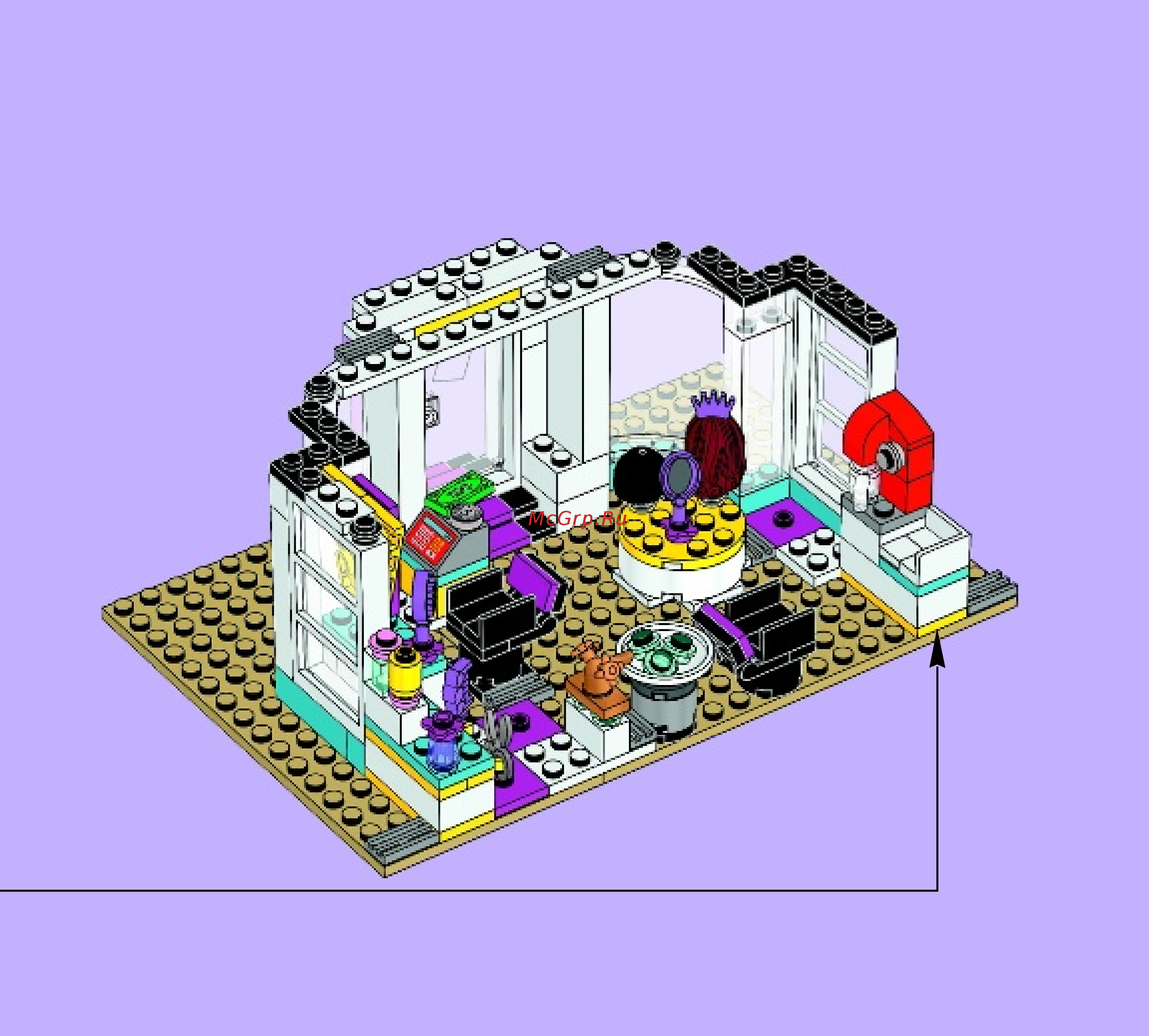 Lego friends 41093 парикмахерская Инструкция по эксплуатации онлайн [50/84] 156389