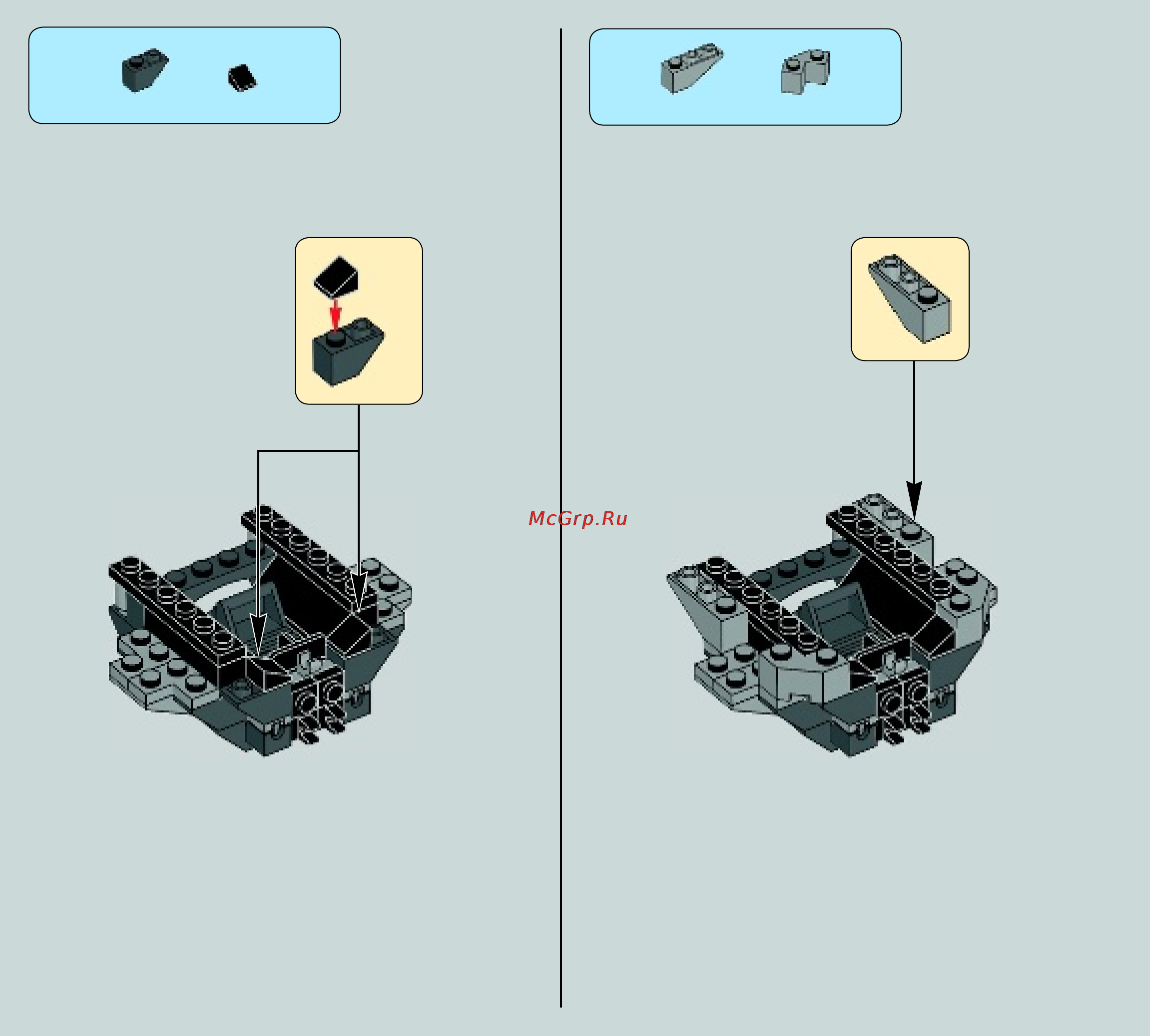 Lego star wars 75082 улучшенный прототип tie истребителя Инструкция по эксплуатации онлайн [10/64] 156395