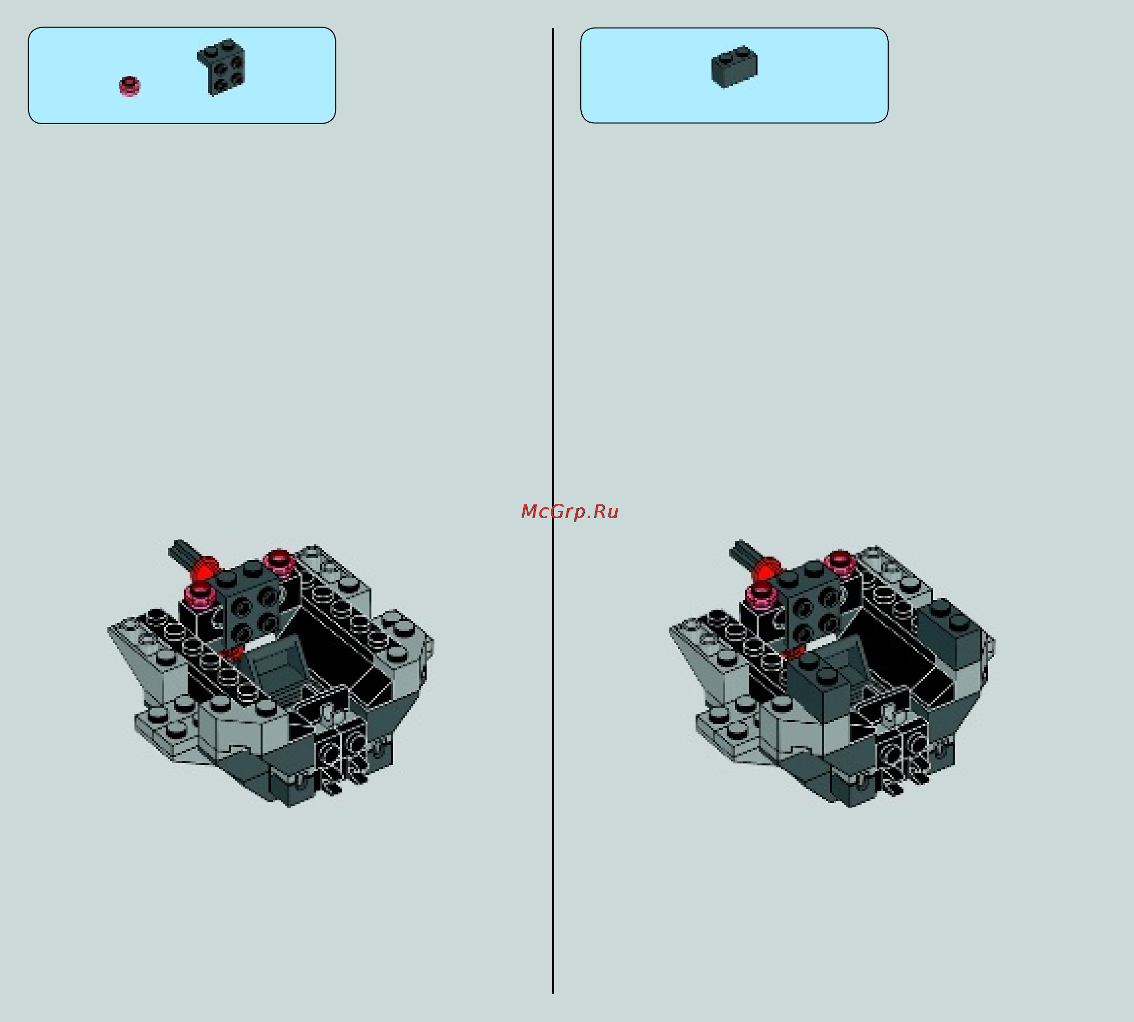 Lego star wars 75082 улучшенный прототип tie истребителя Инструкция по эксплуатации онлайн [12/64] 156395