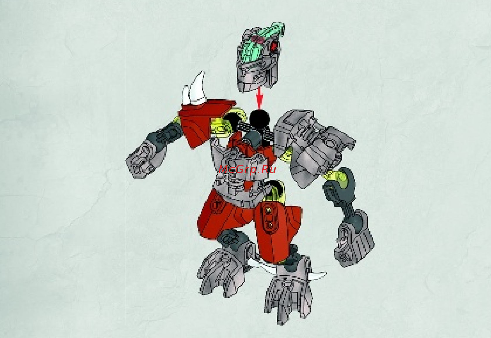 Lego bionicle 70779 страж камня Инструкция по эксплуатации онлайн [15/32] 156399