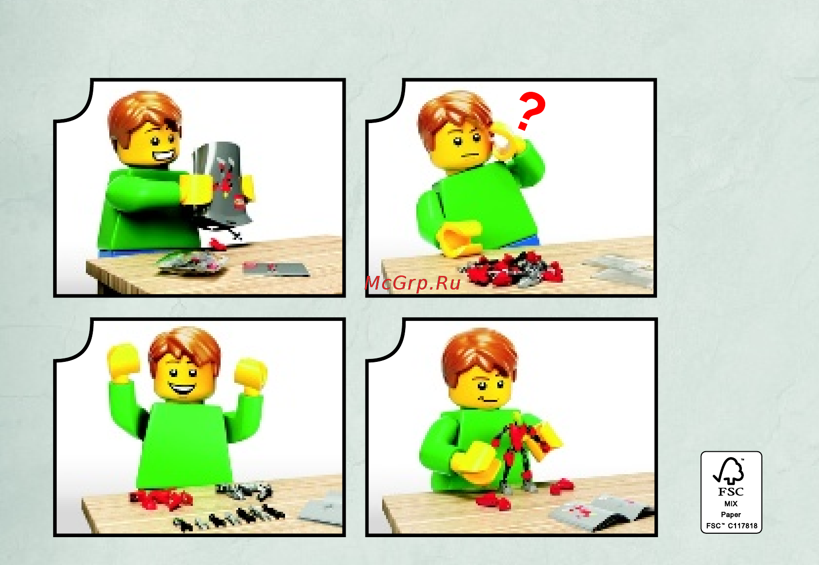 Lego bionicle 70779 страж камня Инструкция по эксплуатации онлайн [3/32] 156399