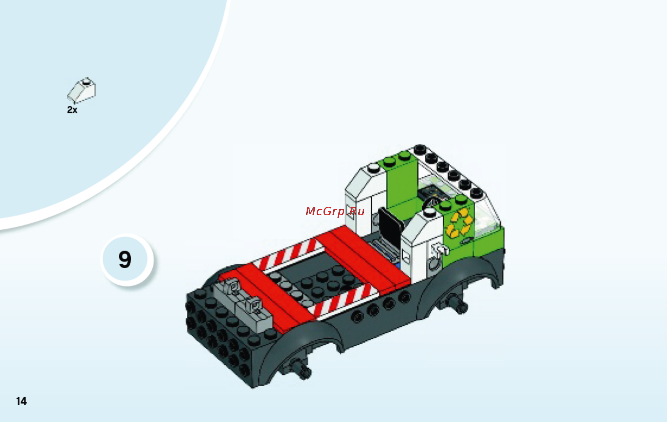 Lego juniors 10680 мусоровоз Инструкция по эксплуатации онлайн [14/40] 156408