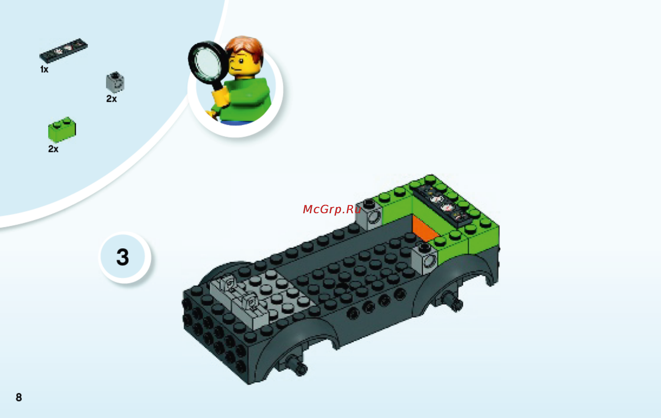 Lego juniors 10680 мусоровоз Инструкция по эксплуатации онлайн [8/40] 156408