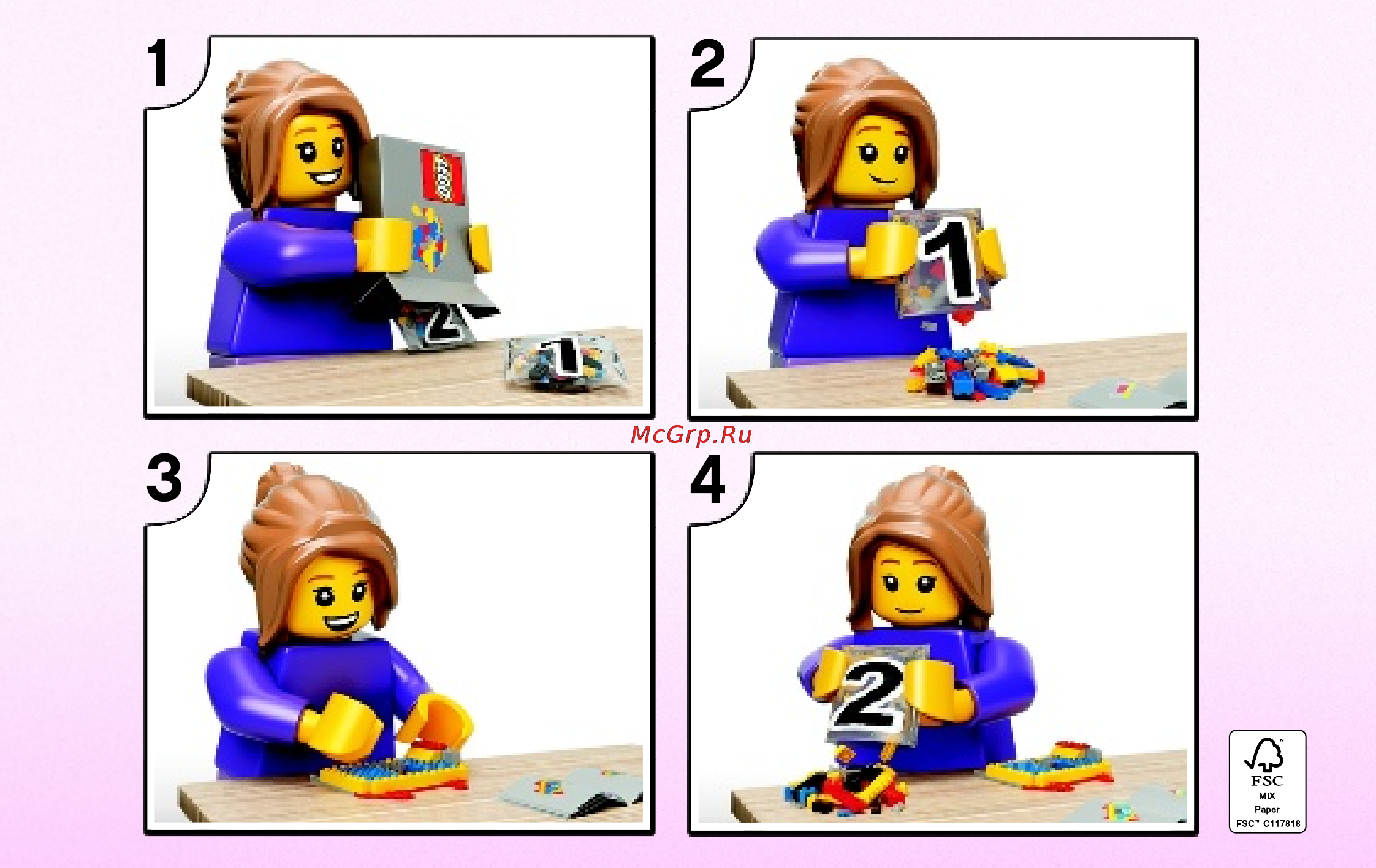 Lego juniors 10684 чемоданчик супермаркет Инструкция по эксплуатации онлайн [2/24] 156409