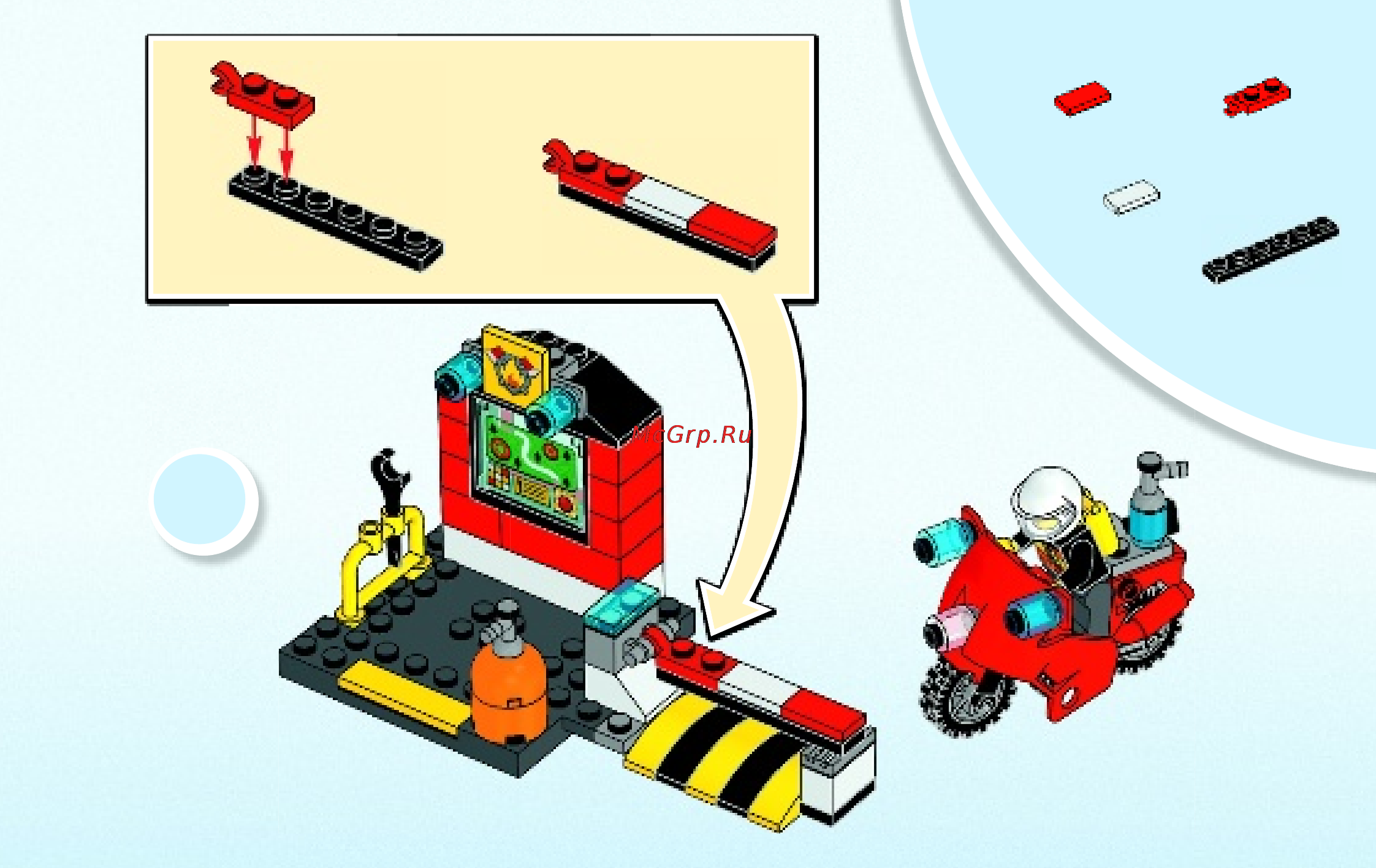 Lego juniors 10685 чемоданчик пожар Инструкция по эксплуатации онлайн [33/36] 156410
